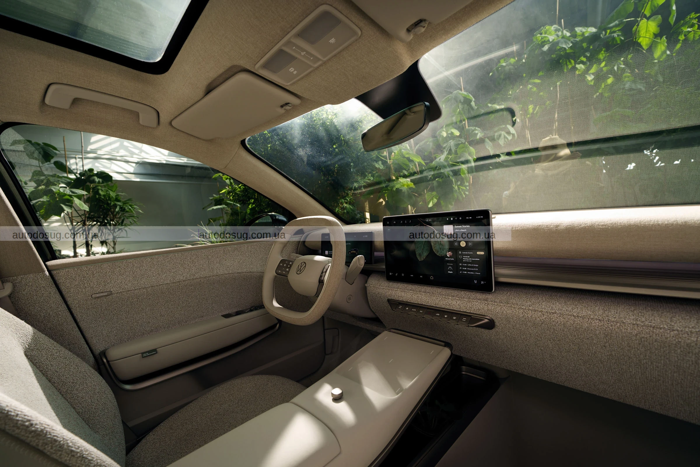 Концепт VW ID. Cross перетворює автомобіль на мобільну студію йоги