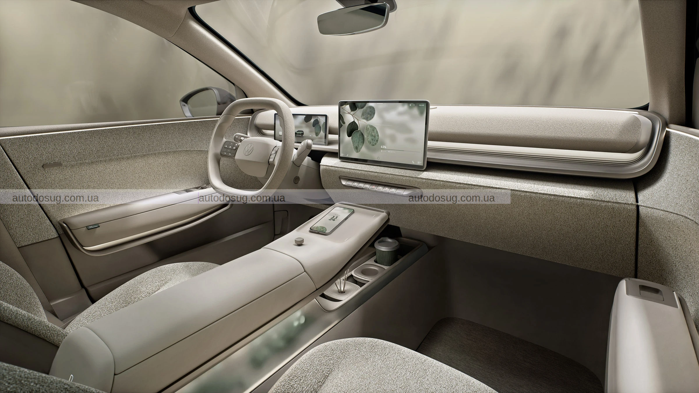 Концепт VW ID. Cross перетворює автомобіль на мобільну студію йоги