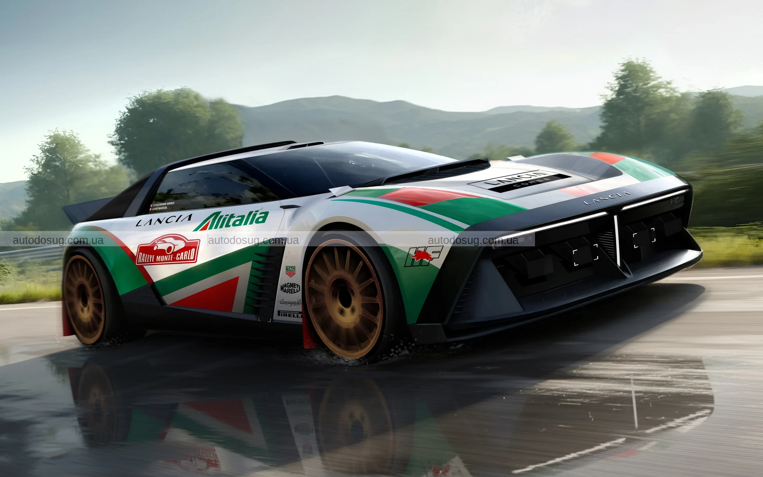 Lancia повертається з ревом у чудовому сучасному триб'юті