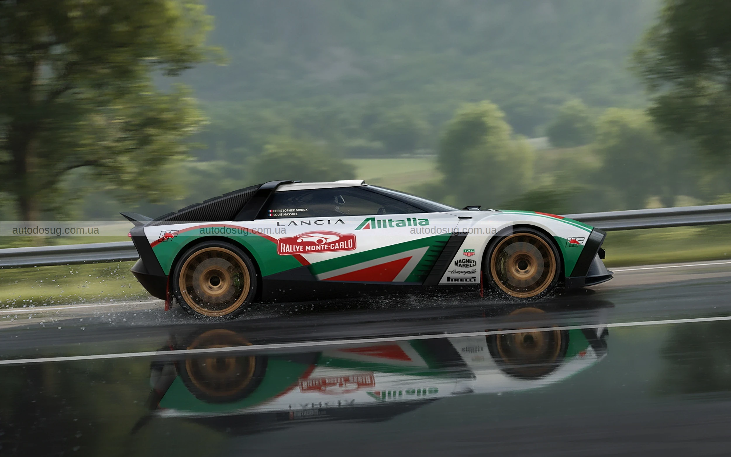 Lancia повертається з ревом у чудовому сучасному триб'юті