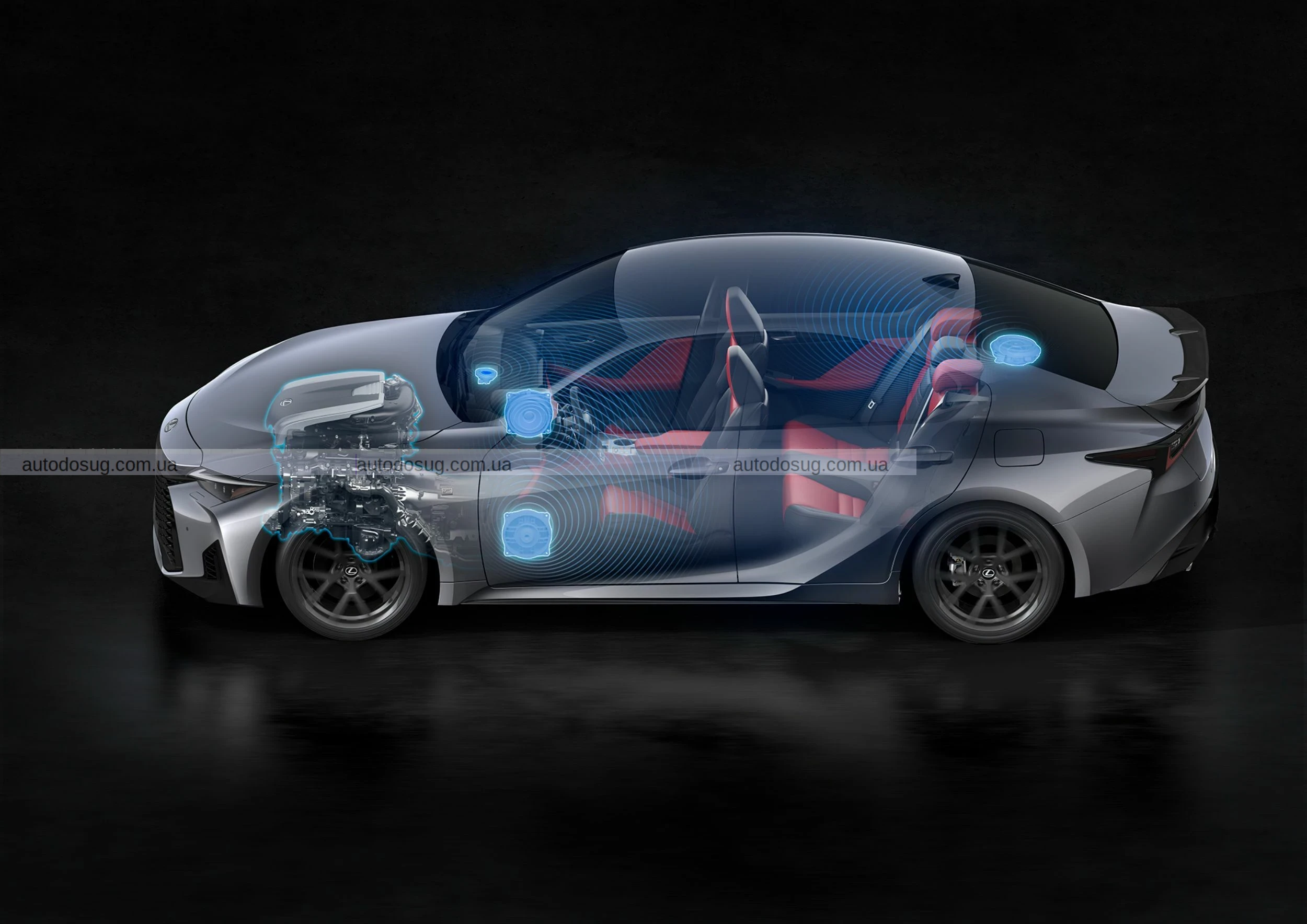 Lexus підтримує IS за допомогою чергового фейсліфтингу