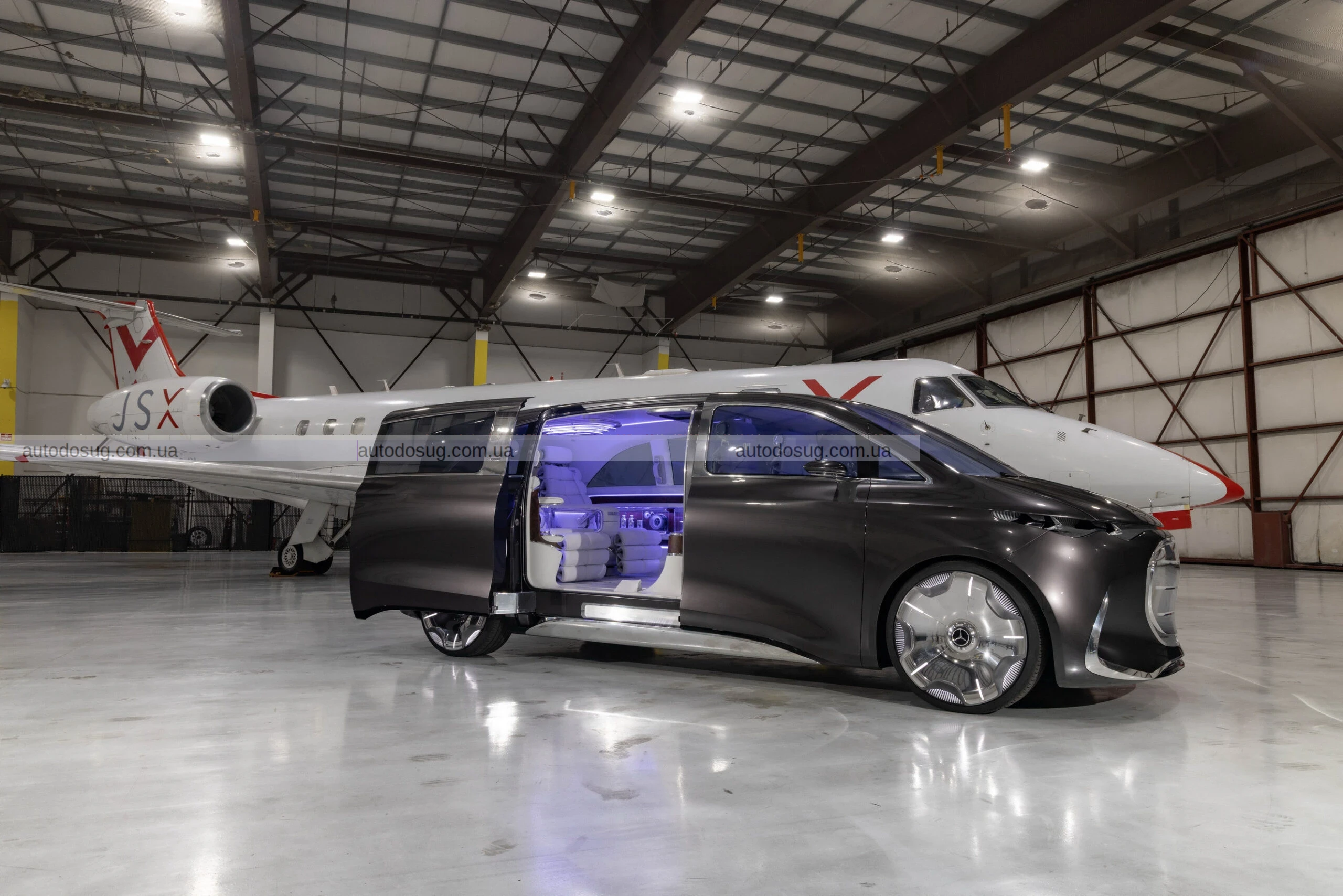 Mercedes представить розкішні електричні фургони VLE та VLS у 2026 році