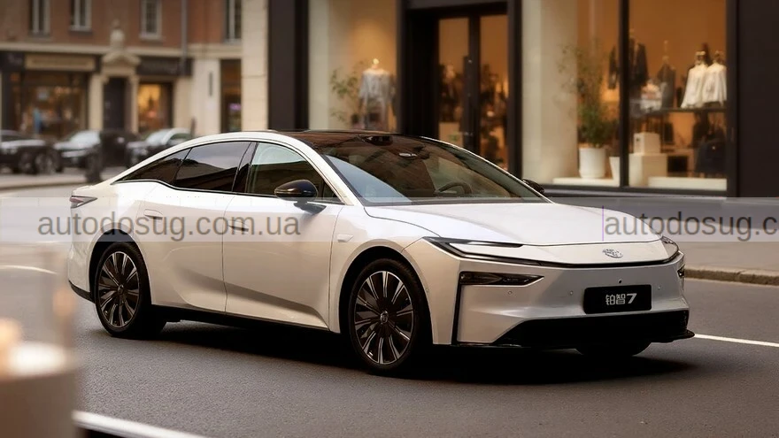 Новий електричний седан Toyota bZ7 розміру Tesla Model S та BYD Han L має продаватися глобально