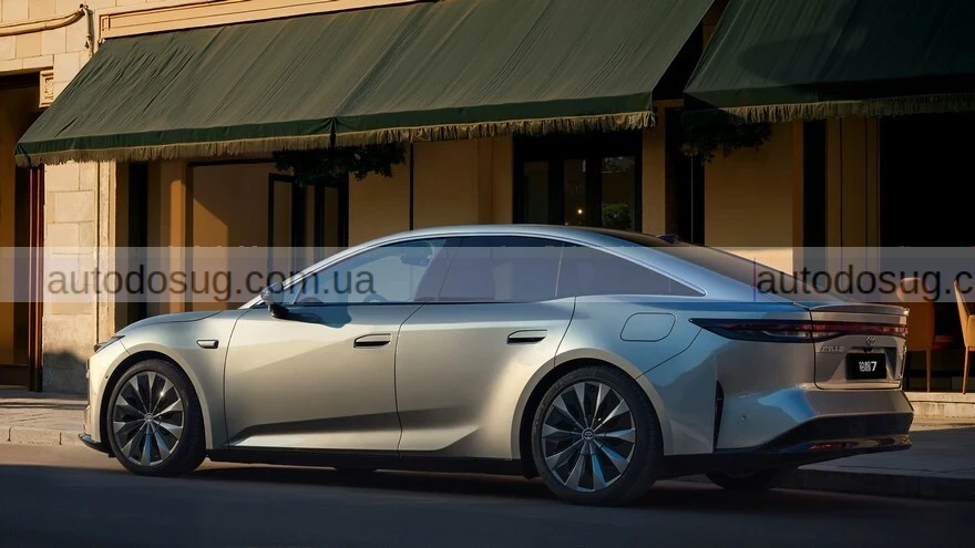 Новий електричний седан Toyota bZ7 розміру Tesla Model S та BYD Han L має продаватися глобально