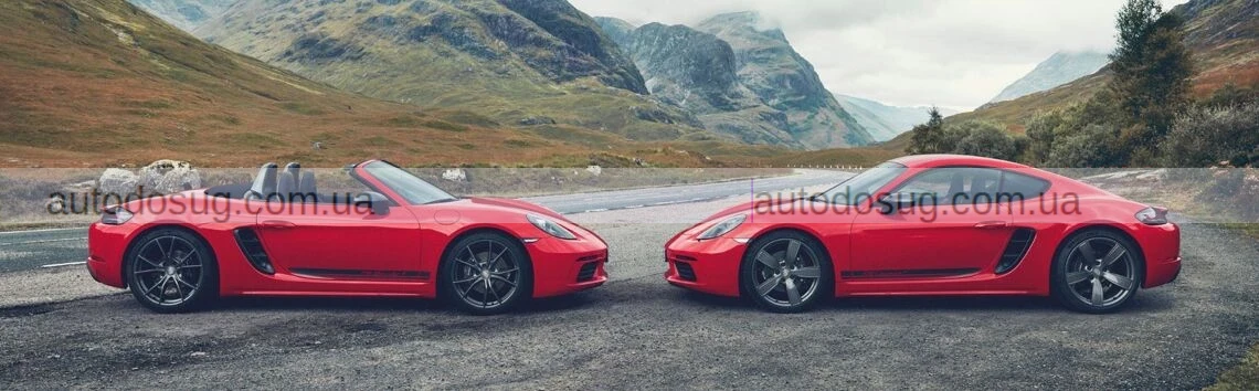 Porsche припиняє виробництво Boxster і Cayman з двигунами внутрішнього згоряння