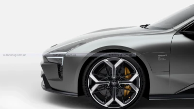 Приголомшливе чотиридверне купе Polestar конкурує з Porsche Taycan