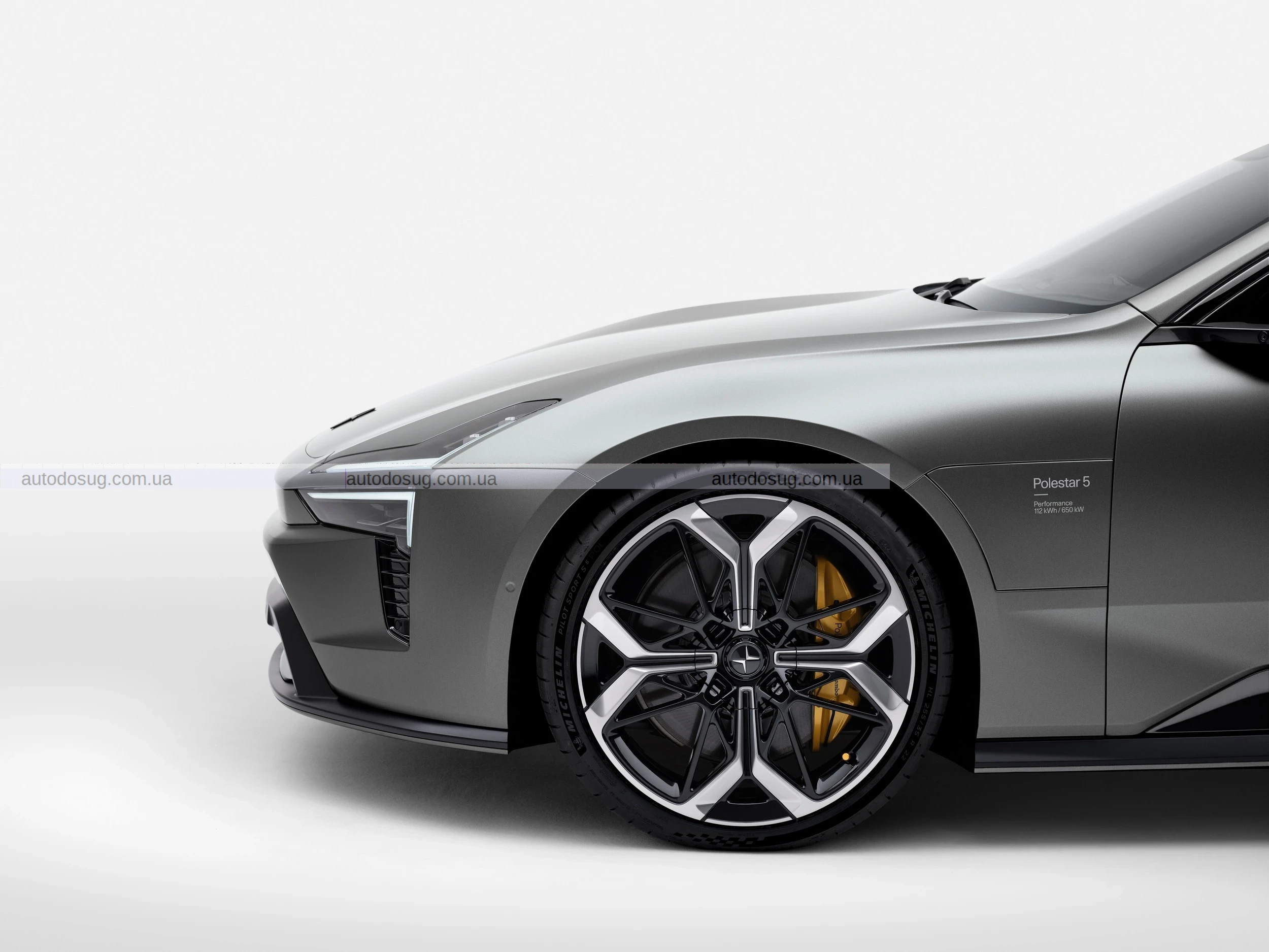 Приголомшливе чотиридверне купе Polestar конкурує з Porsche Taycan