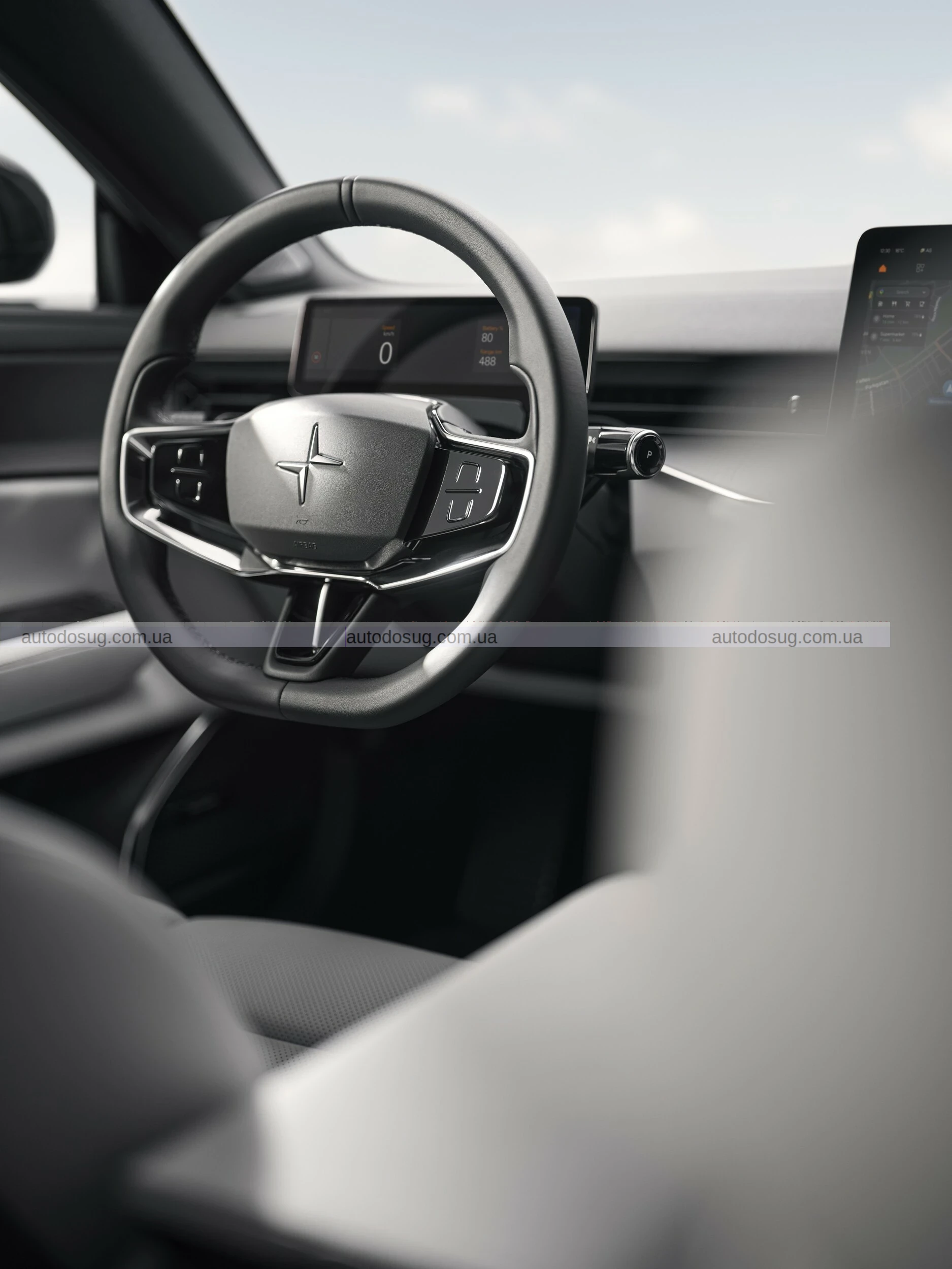 Приголомшливе чотиридверне купе Polestar конкурує з Porsche Taycan