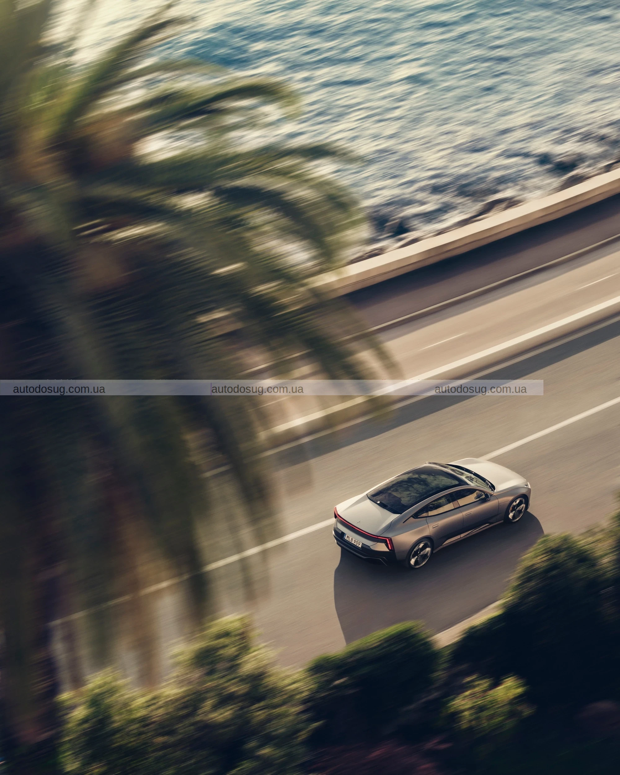 Приголомшливе чотиридверне купе Polestar конкурує з Porsche Taycan