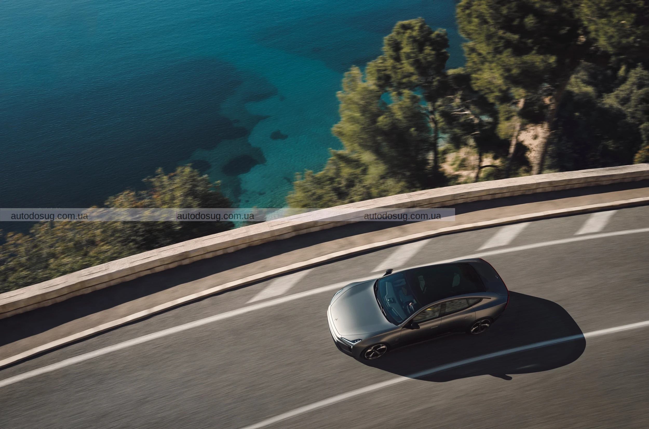 Приголомшливе чотиридверне купе Polestar конкурує з Porsche Taycan