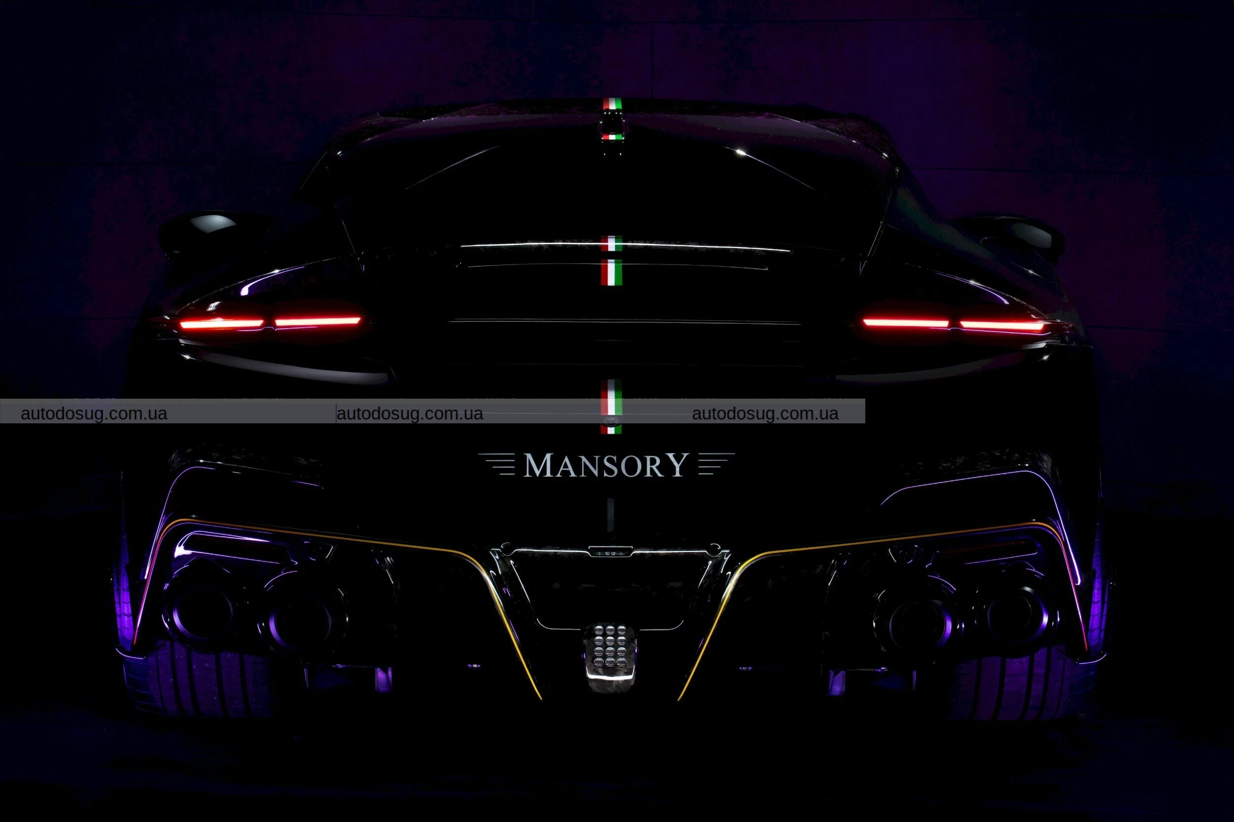 Що за фіолетово-гучний екстремал? Mansory перетворив Ferrari 12Cilindri на «Equestre»