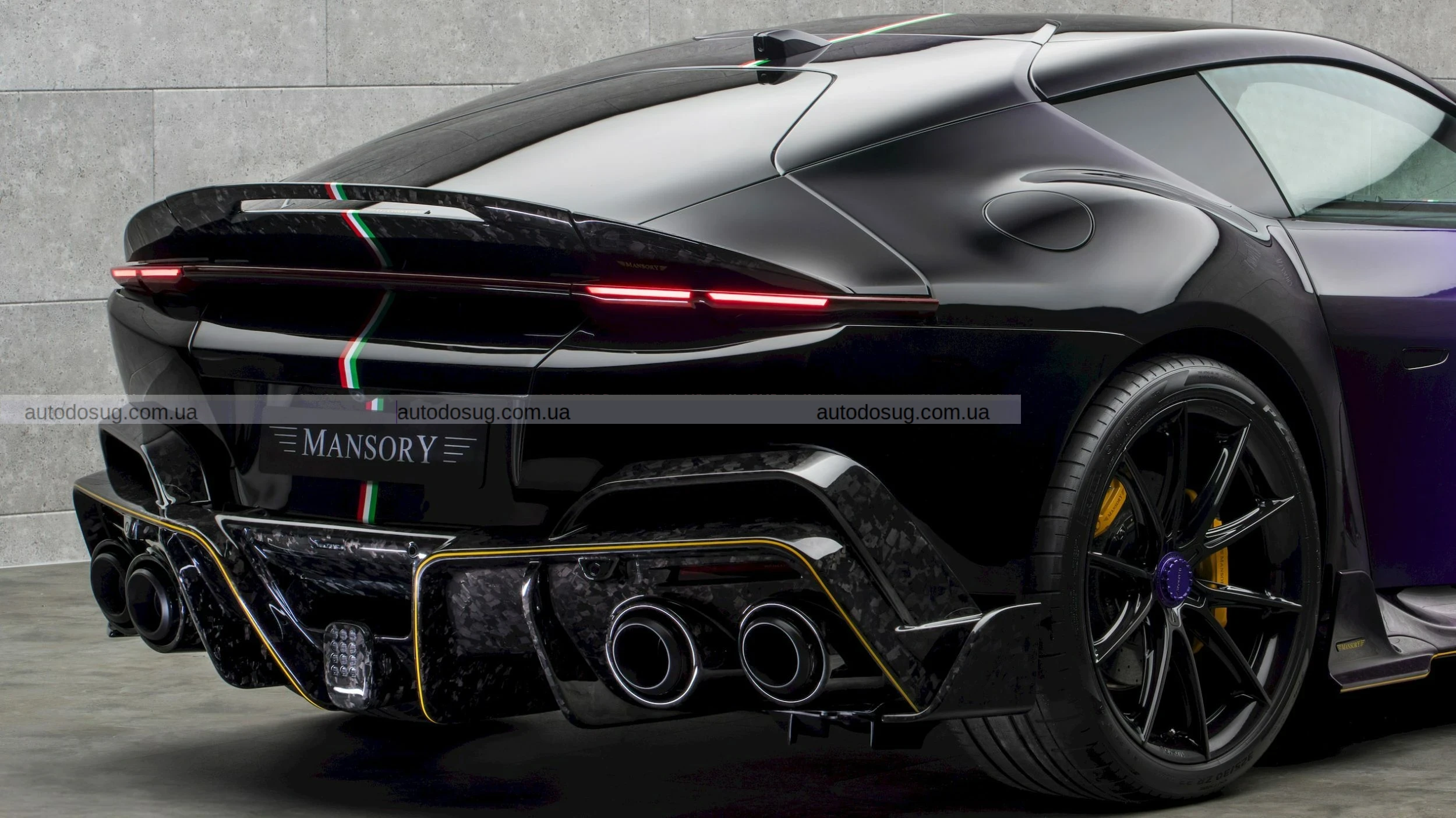 Що за фіолетово-гучний екстремал? Mansory перетворив Ferrari 12Cilindri на «Equestre»