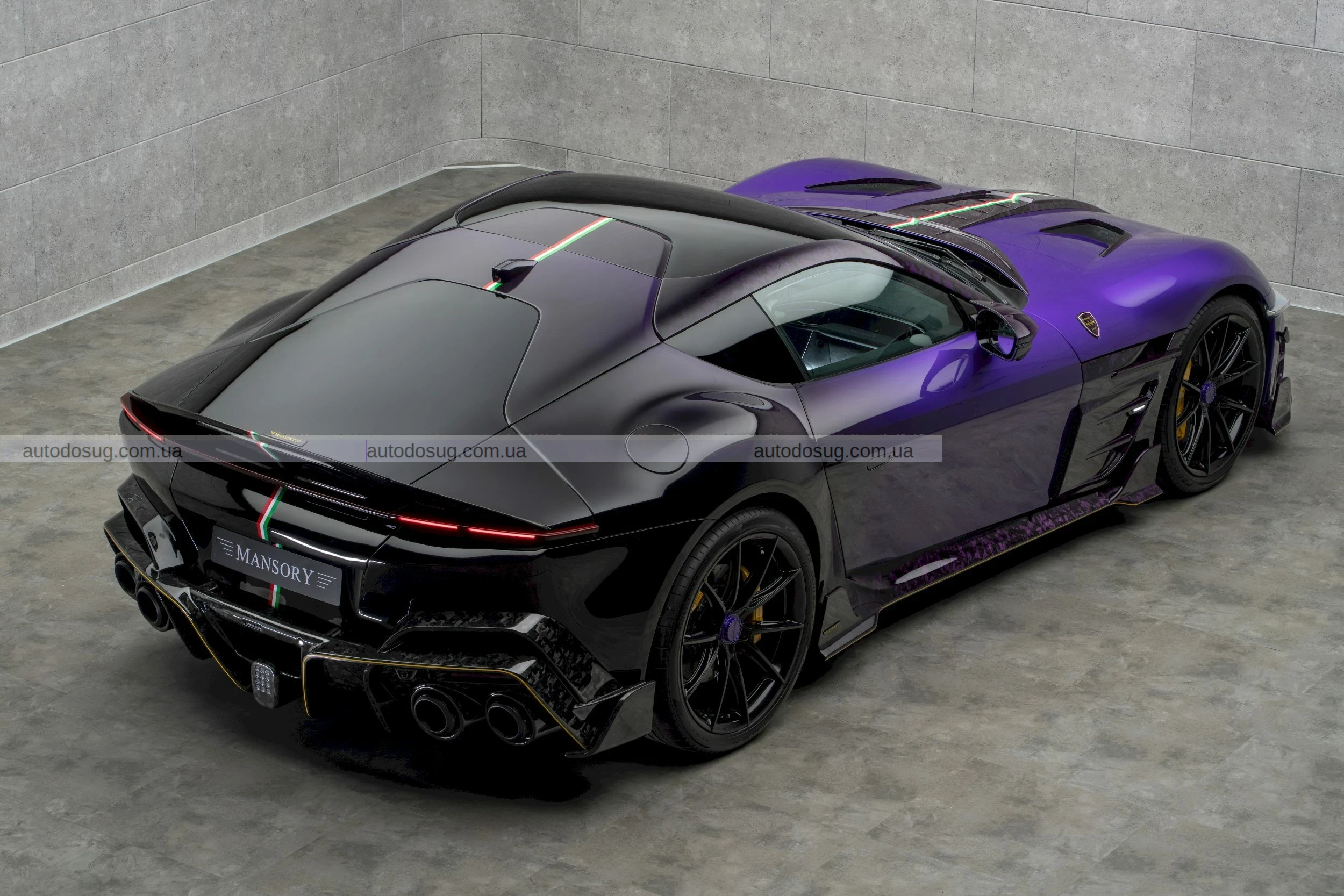 Що за фіолетово-гучний екстремал? Mansory перетворив Ferrari 12Cilindri на «Equestre»