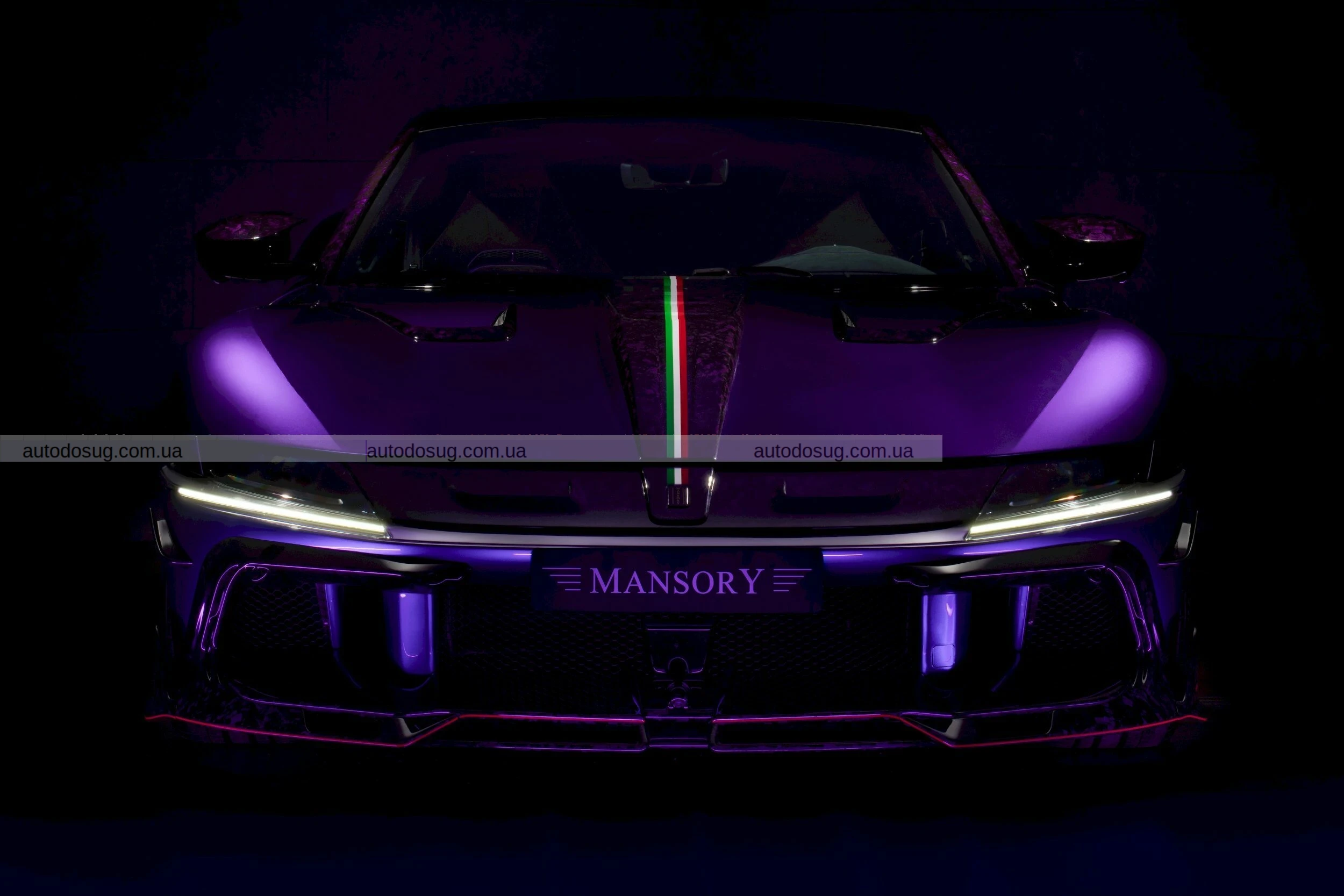 Що за фіолетово-гучний екстремал? Mansory перетворив Ferrari 12Cilindri на «Equestre»