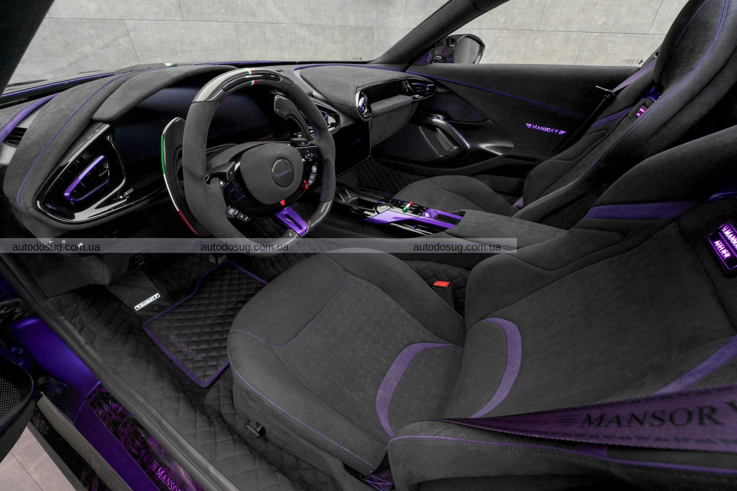 Що за фіолетово-гучний екстремал? Mansory перетворив Ferrari 12Cilindri на «Equestre»