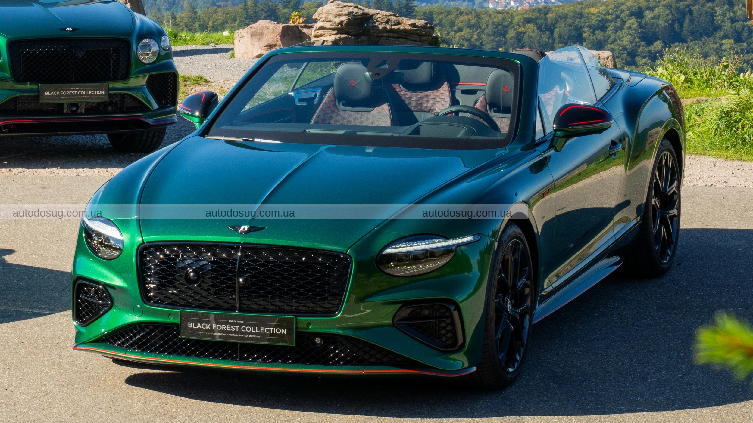Bentley вшановує рідне місто Porsche новою лімітованою серією Black Forest Regional Collection