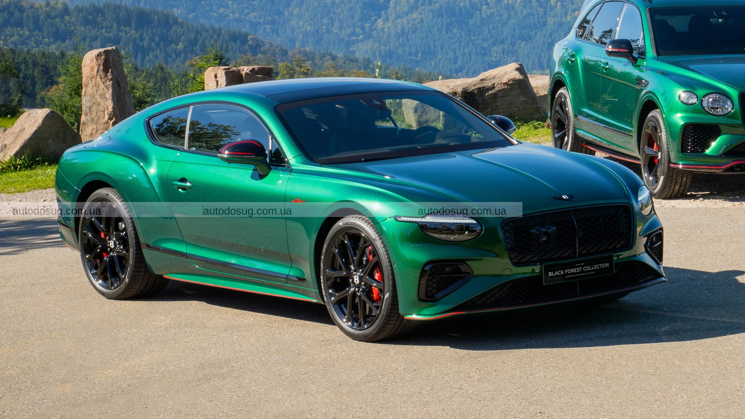 Bentley вшановує рідне місто Porsche новою лімітованою серією Black Forest Regional Collection