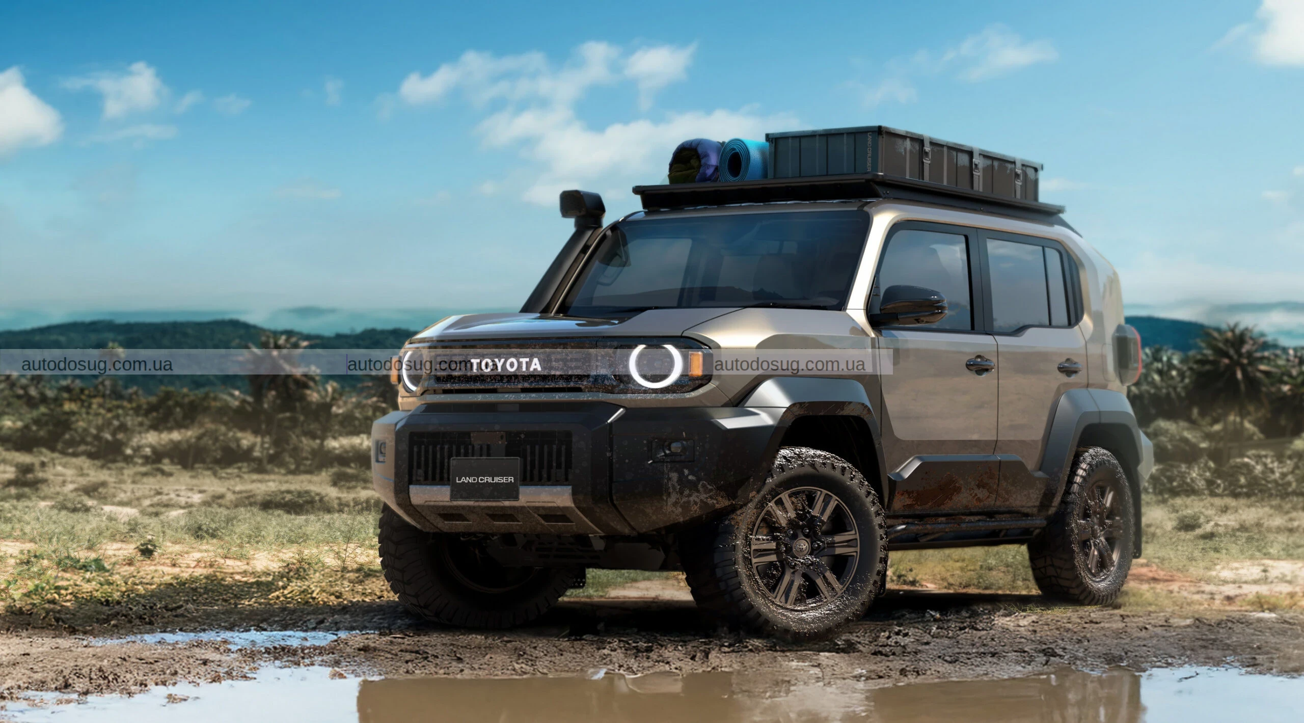 Дитячий Land Cruiser FJ від Toyota виглядає як позашляховик з духом легенди