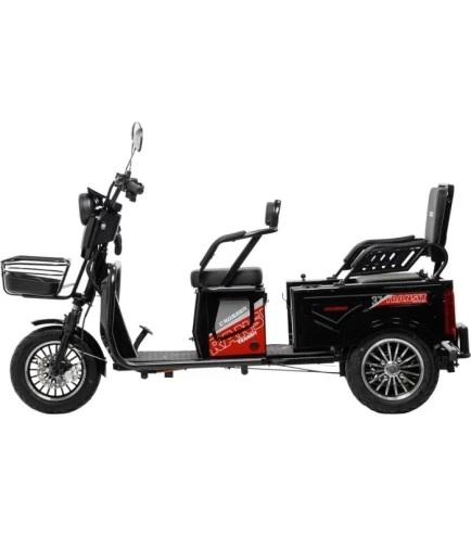 Електроскутер триколісний Crosser TR-5 Tranzit (1000W, 72V, 20Ah): комфорт, стабільність і свобода руху
