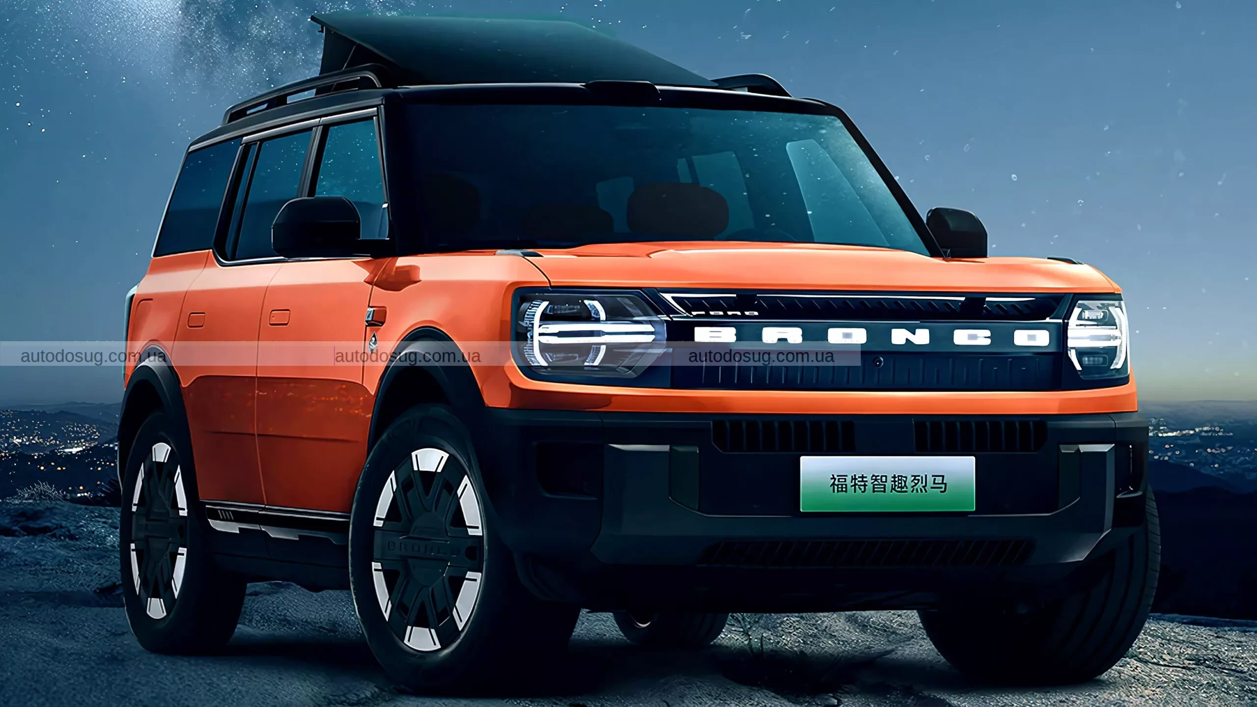 Електрифікований Bronco від Ford прибуває з сюрпризом у вигляді підйомного даху