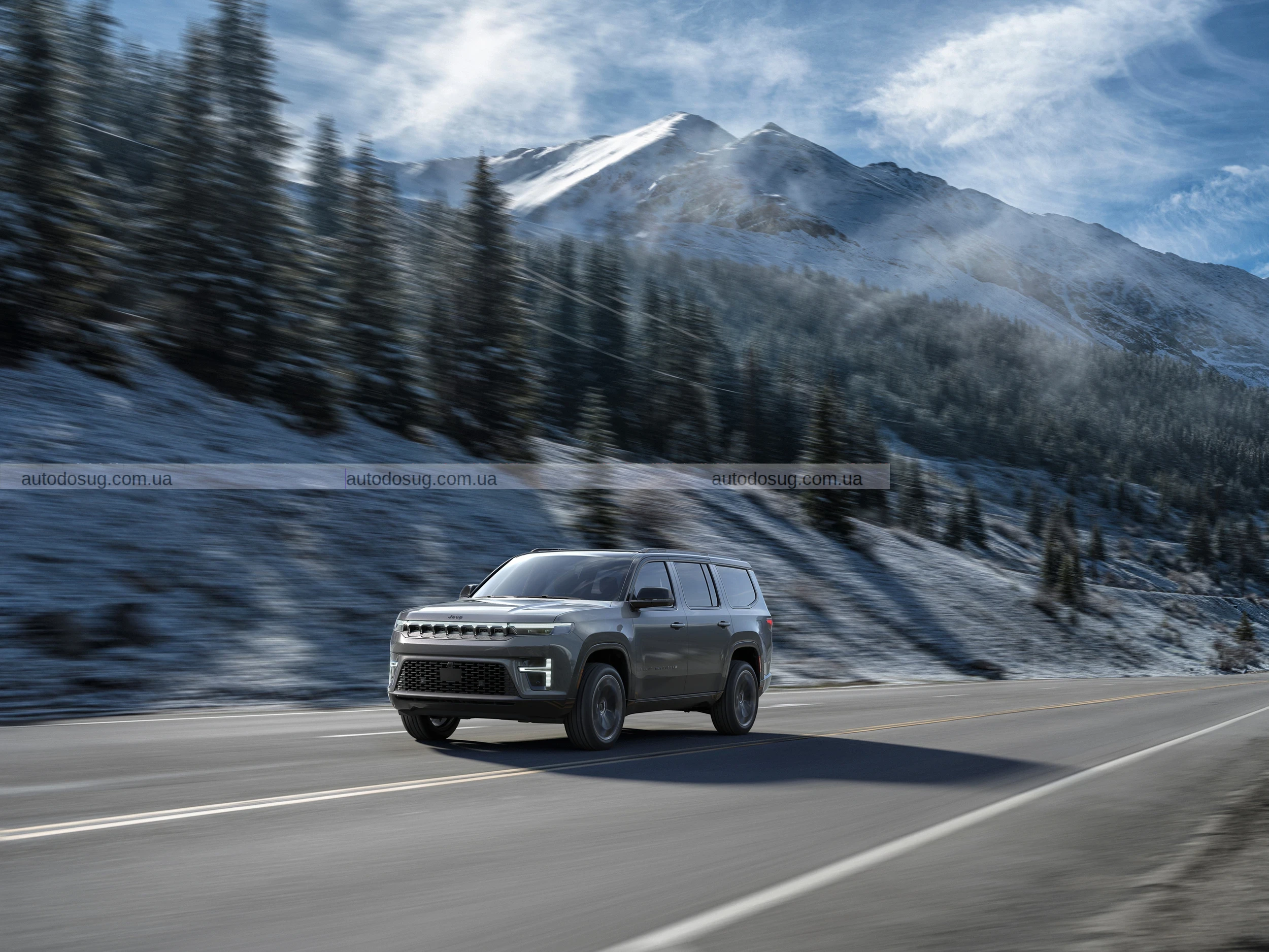 Jeep Grand Wagoneer 2026 демонструє новий дизайн, гібридну силову установку та 647 к.с.