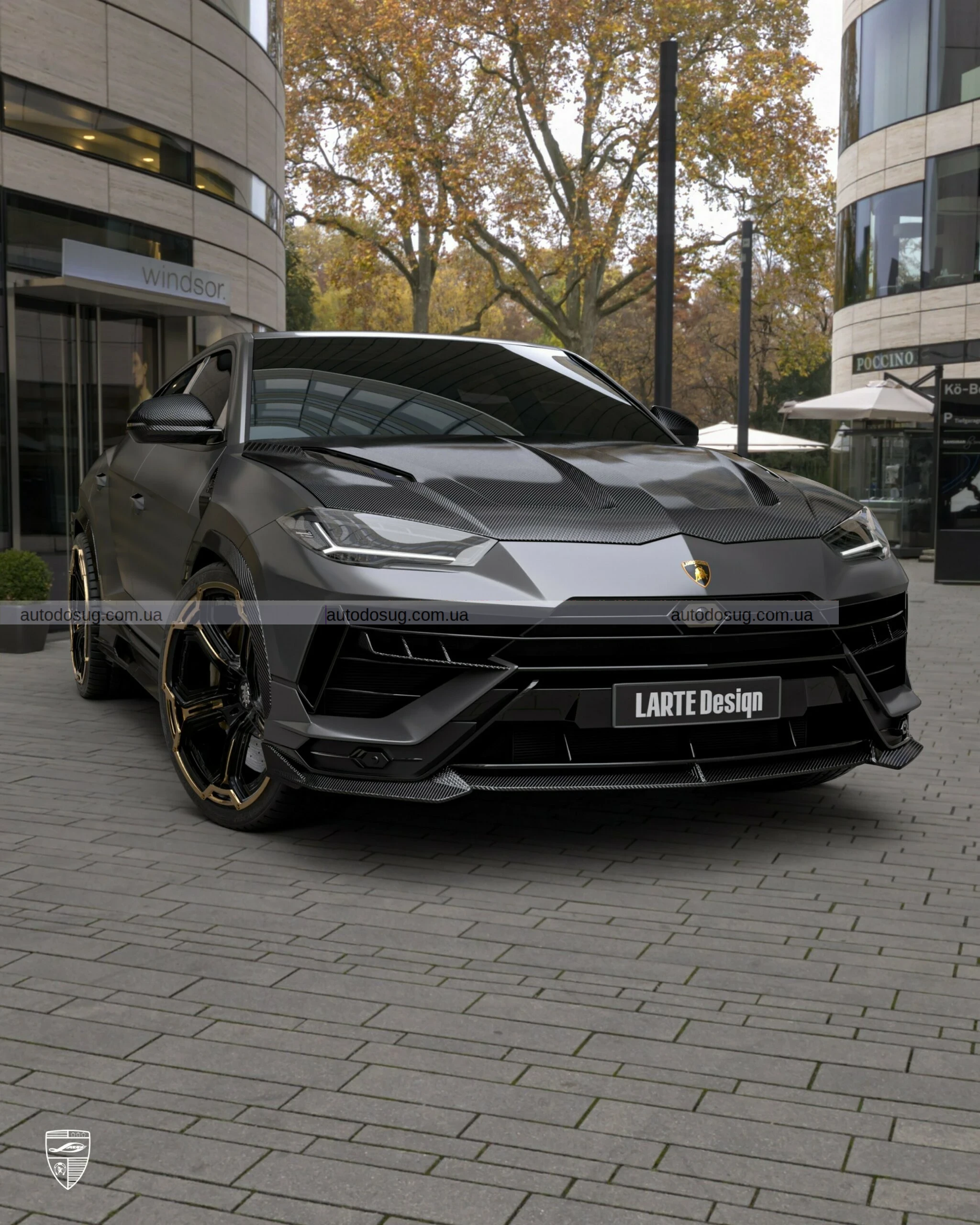 Larte Design Largenda пропонує карбоновий тюнінг для Lamborghini Urus