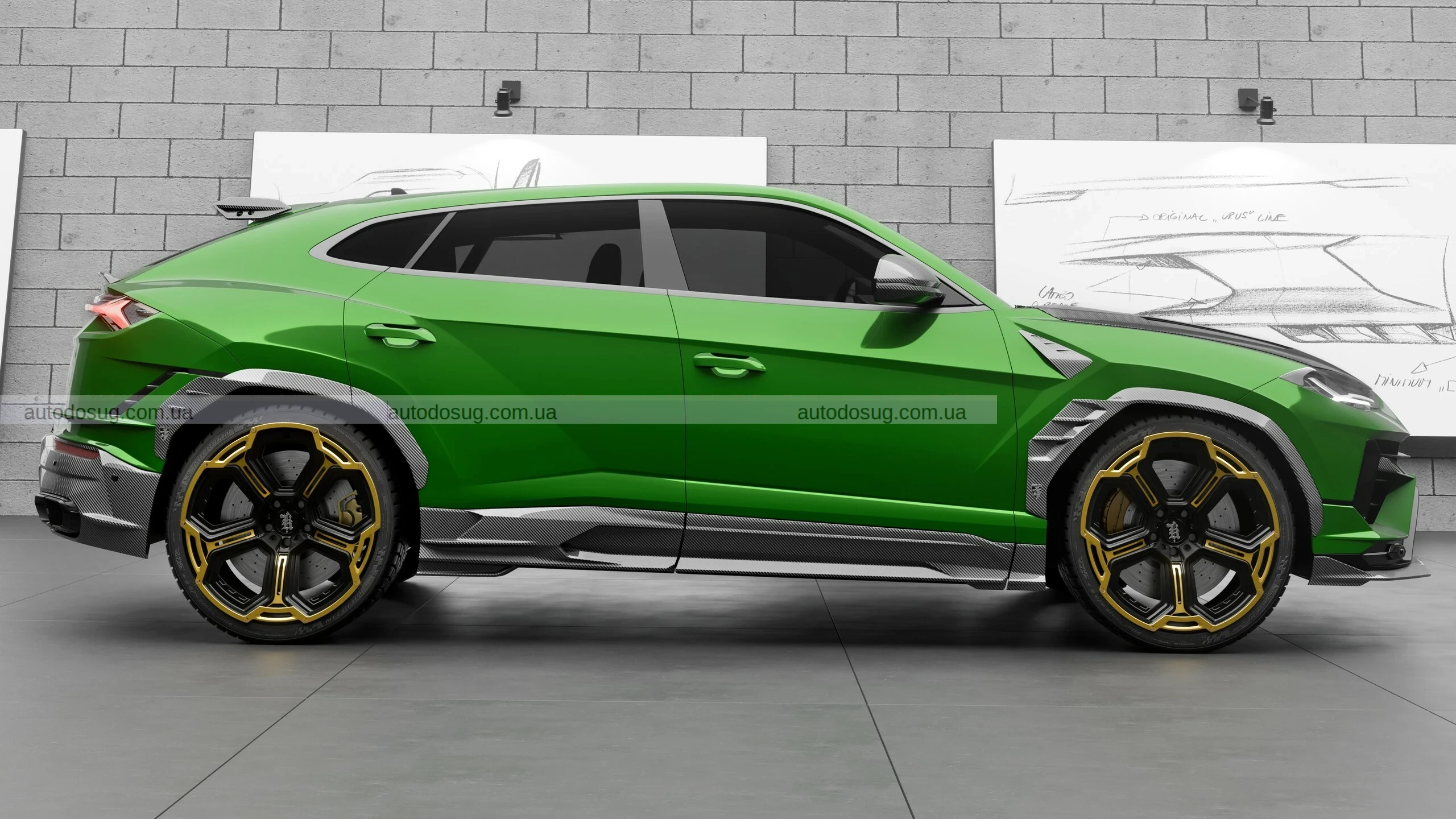 Larte Design Largenda пропонує карбоновий тюнінг для Lamborghini Urus