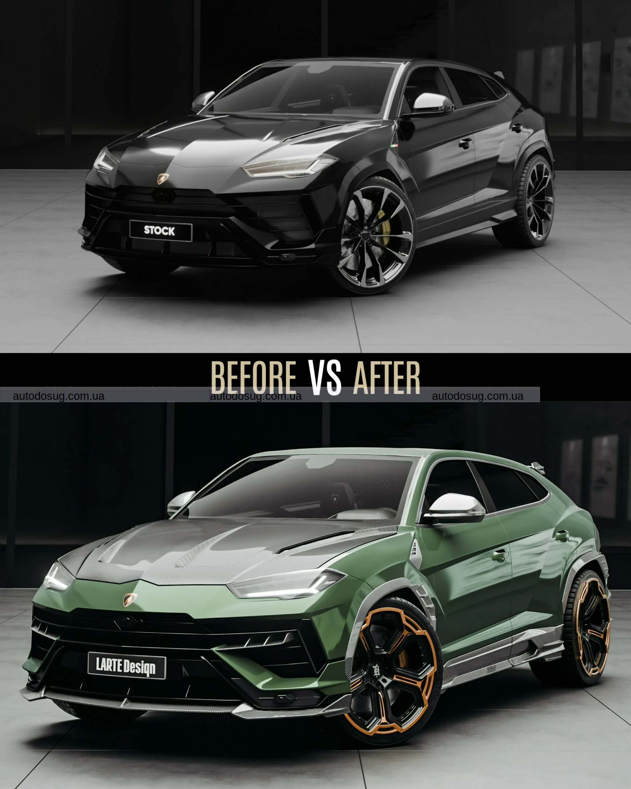 Larte Design Largenda пропонує карбоновий тюнінг для Lamborghini Urus
