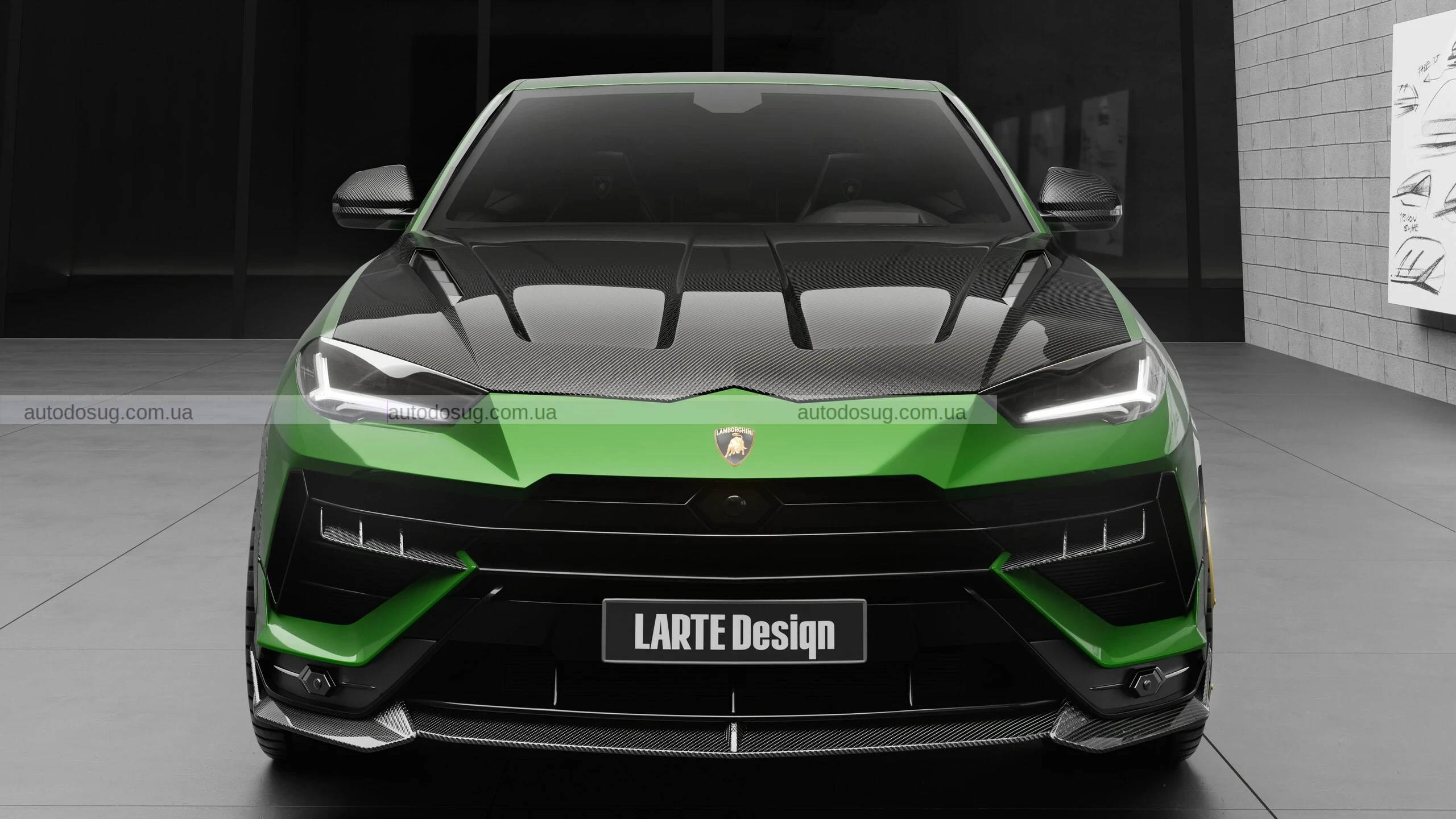 Larte Design Largenda пропонує карбоновий тюнінг для Lamborghini Urus