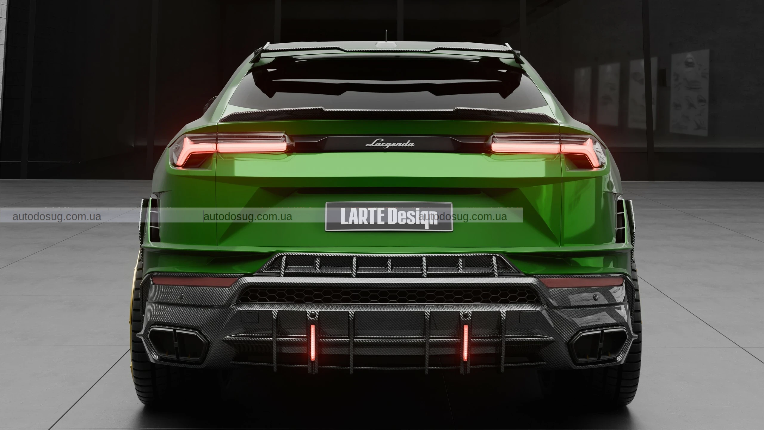 Larte Design Largenda пропонує карбоновий тюнінг для Lamborghini Urus