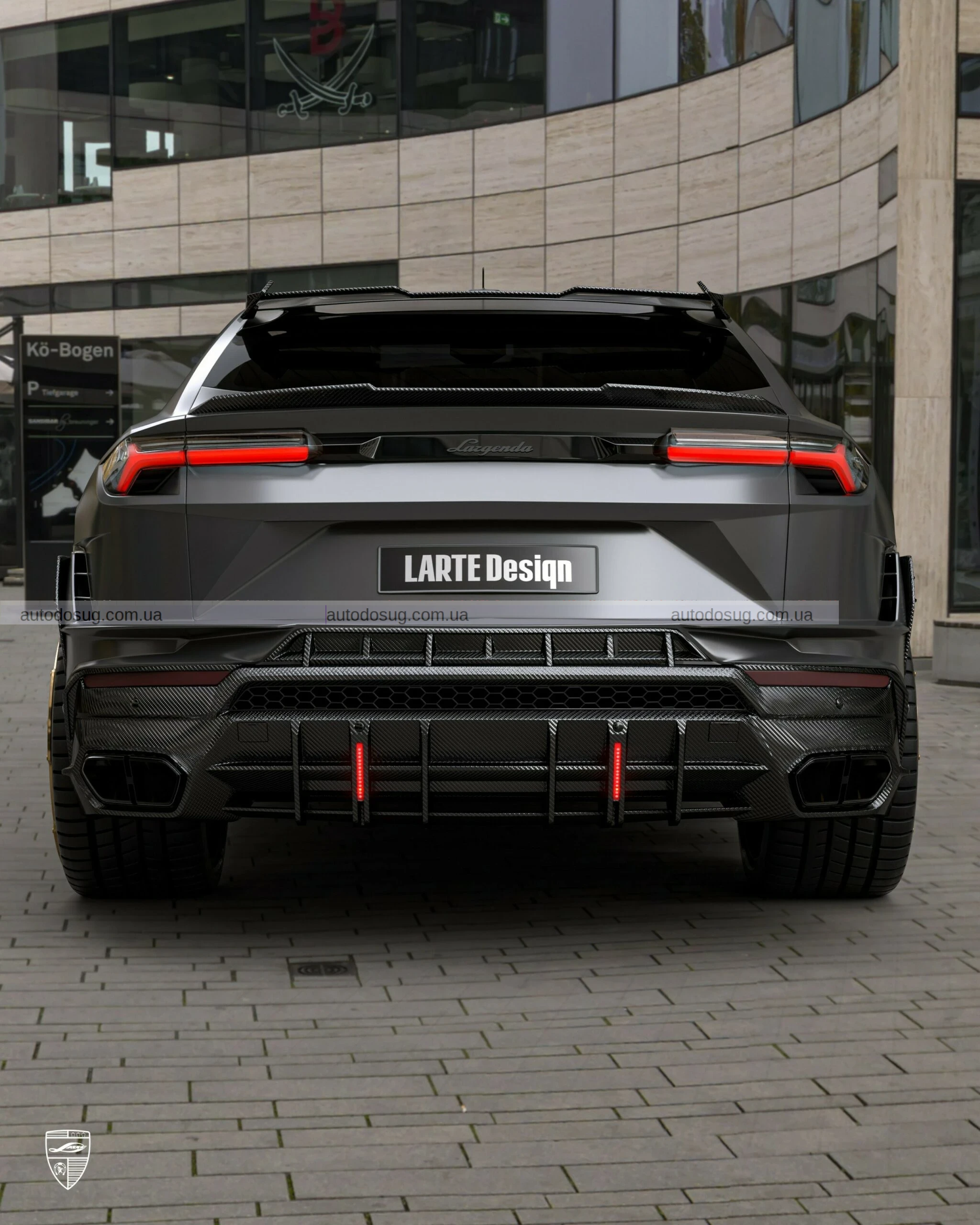 Larte Design Largenda пропонує карбоновий тюнінг для Lamborghini Urus
