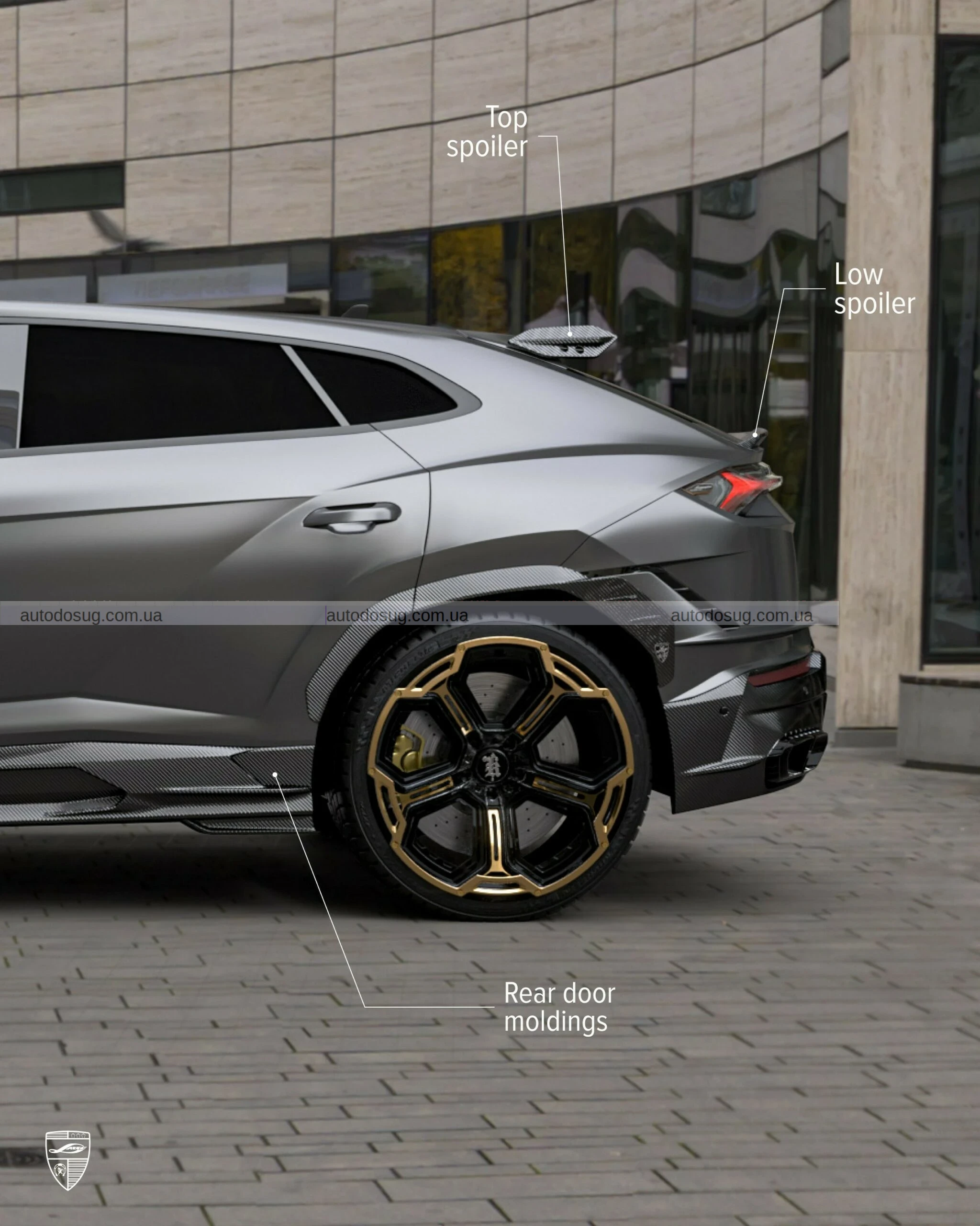 Larte Design Largenda пропонує карбоновий тюнінг для Lamborghini Urus