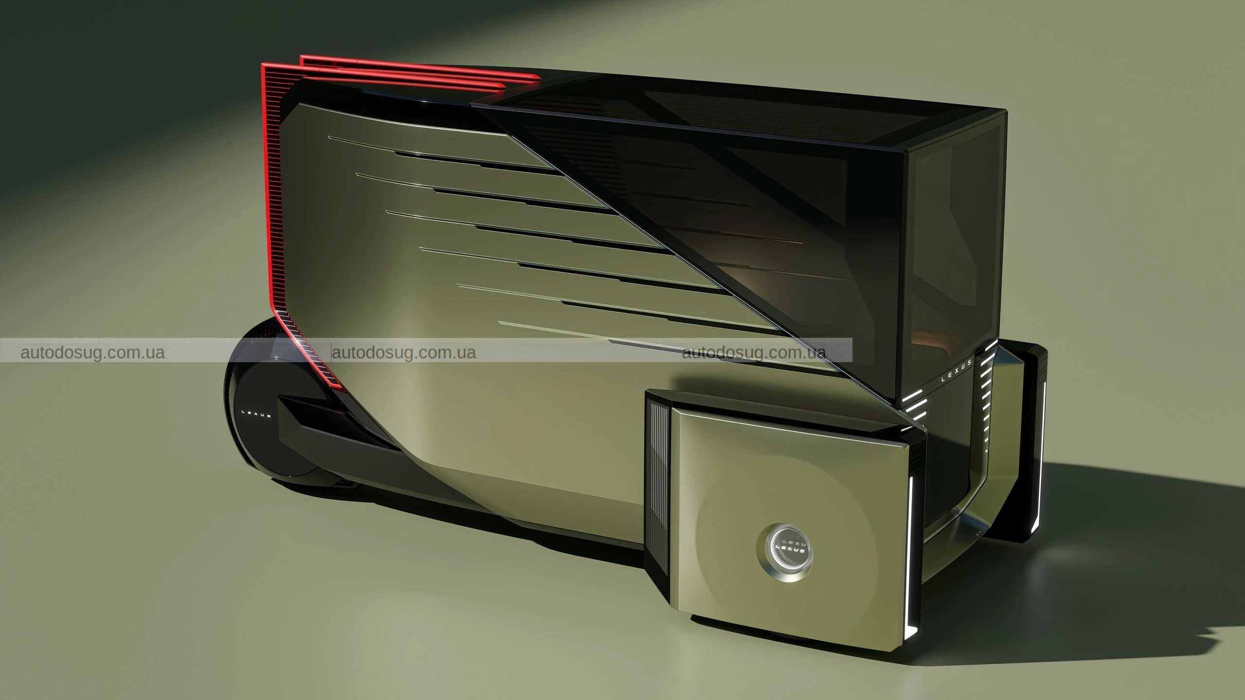 Lexus LS щойно перетворився на химерний шестиколісний фургон