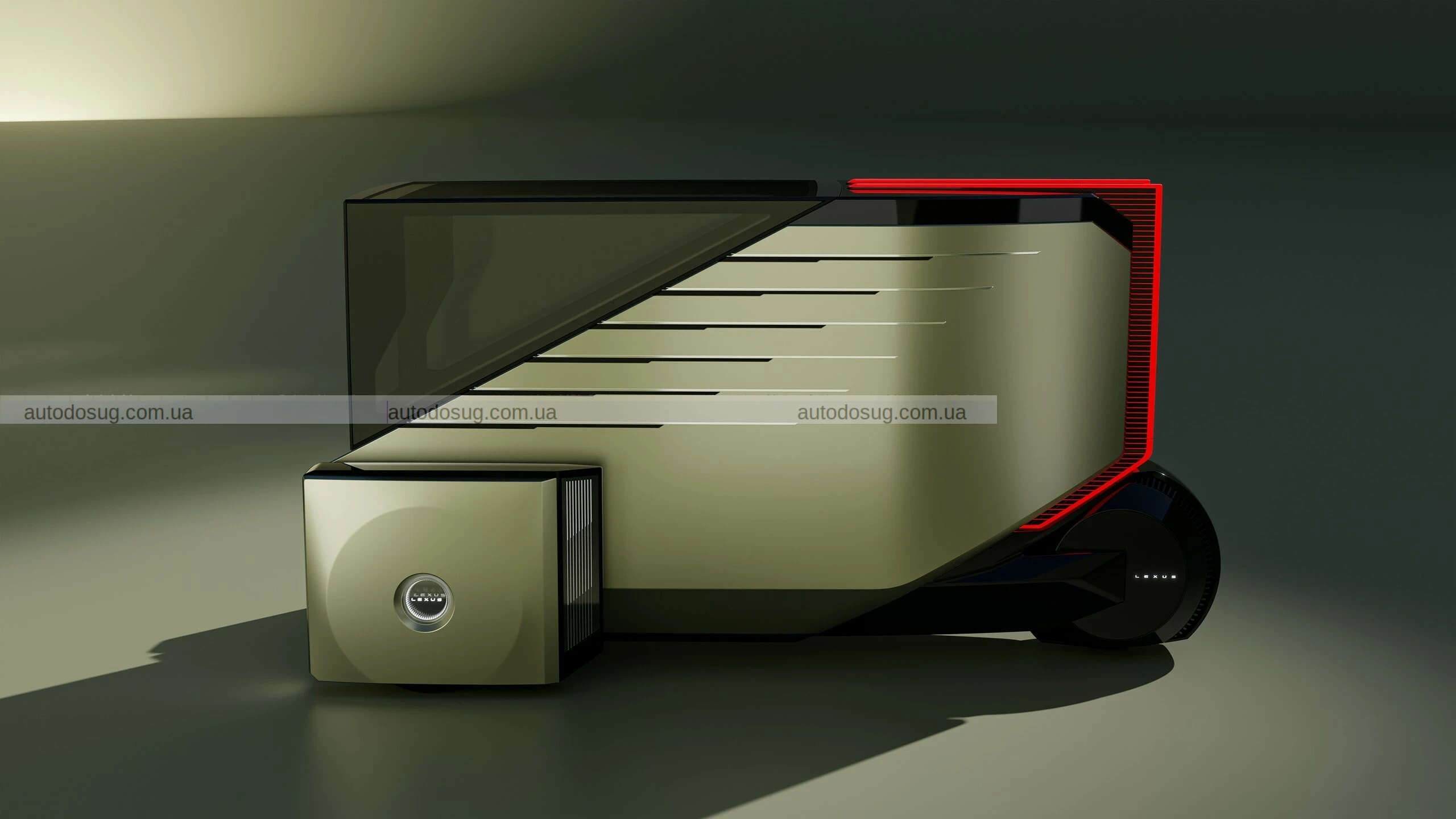 Lexus LS щойно перетворився на химерний шестиколісний фургон