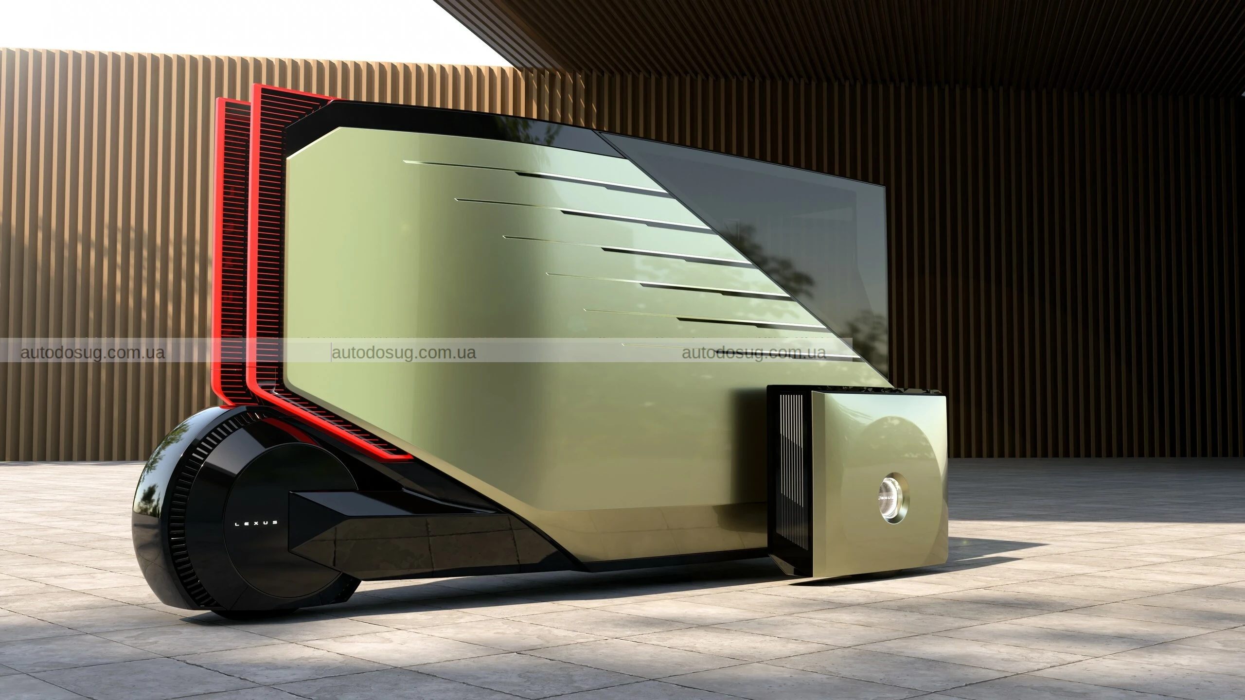 Lexus LS щойно перетворився на химерний шестиколісний фургон