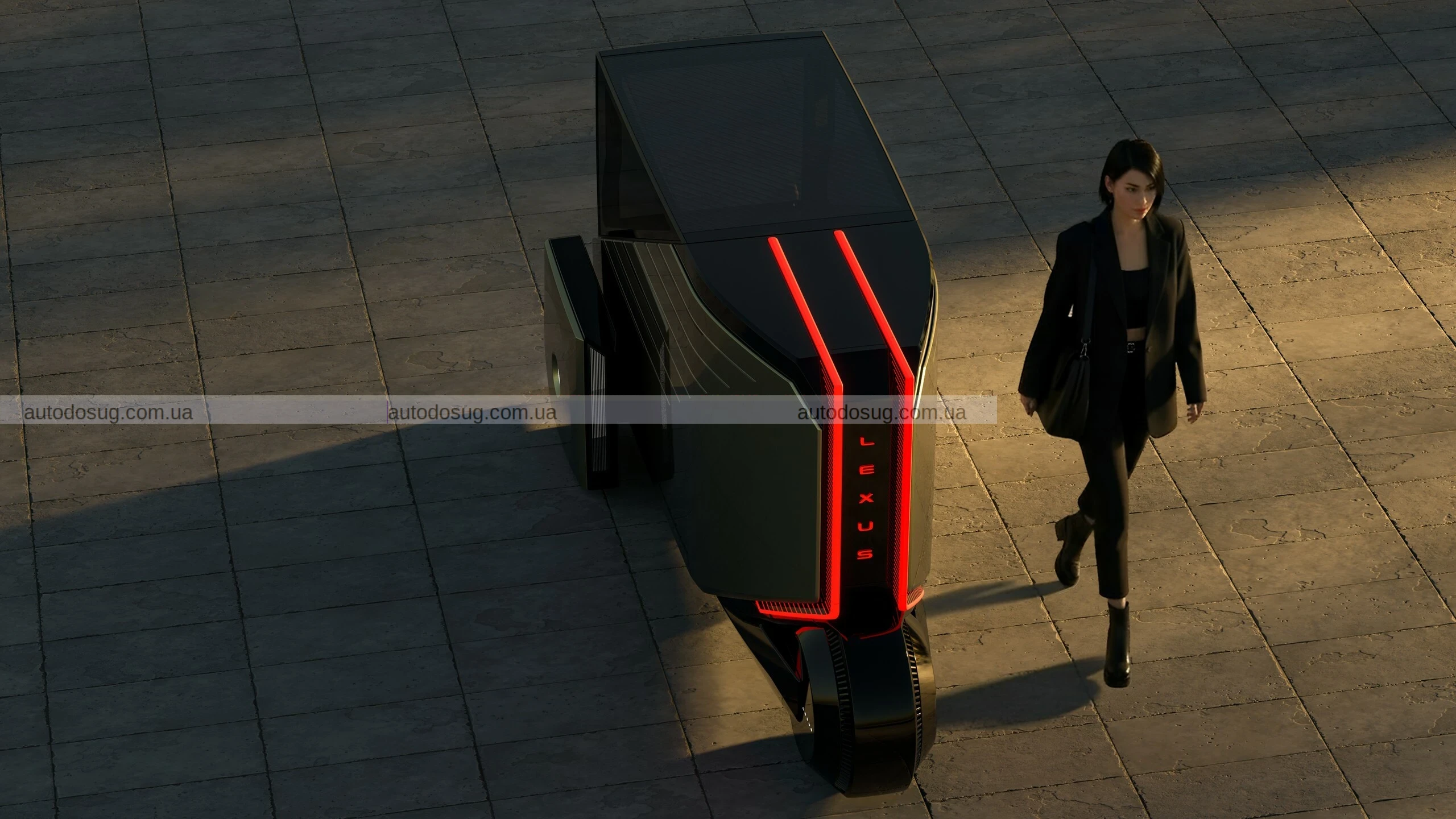 Lexus LS щойно перетворився на химерний шестиколісний фургон