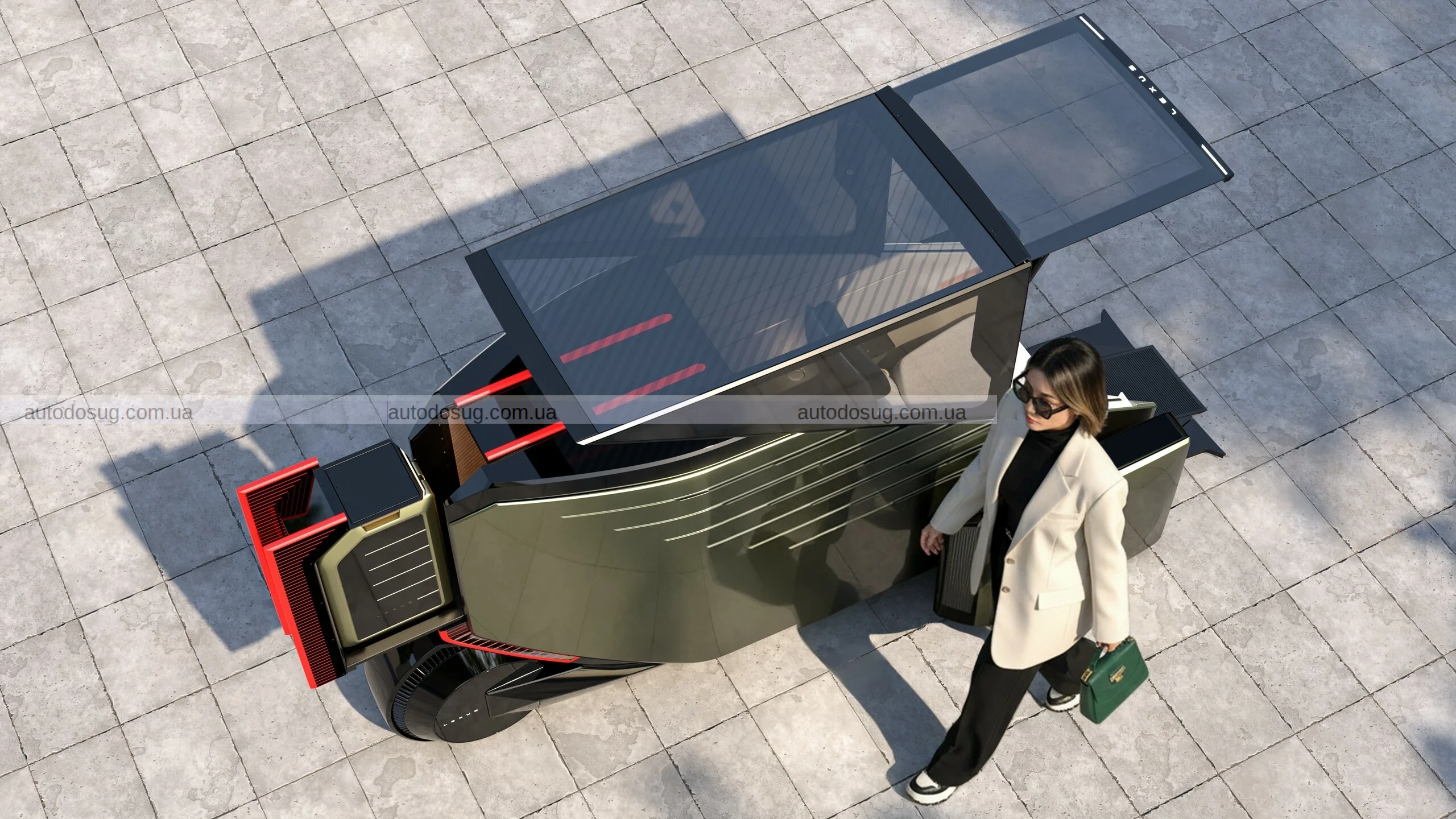 Lexus LS щойно перетворився на химерний шестиколісний фургон