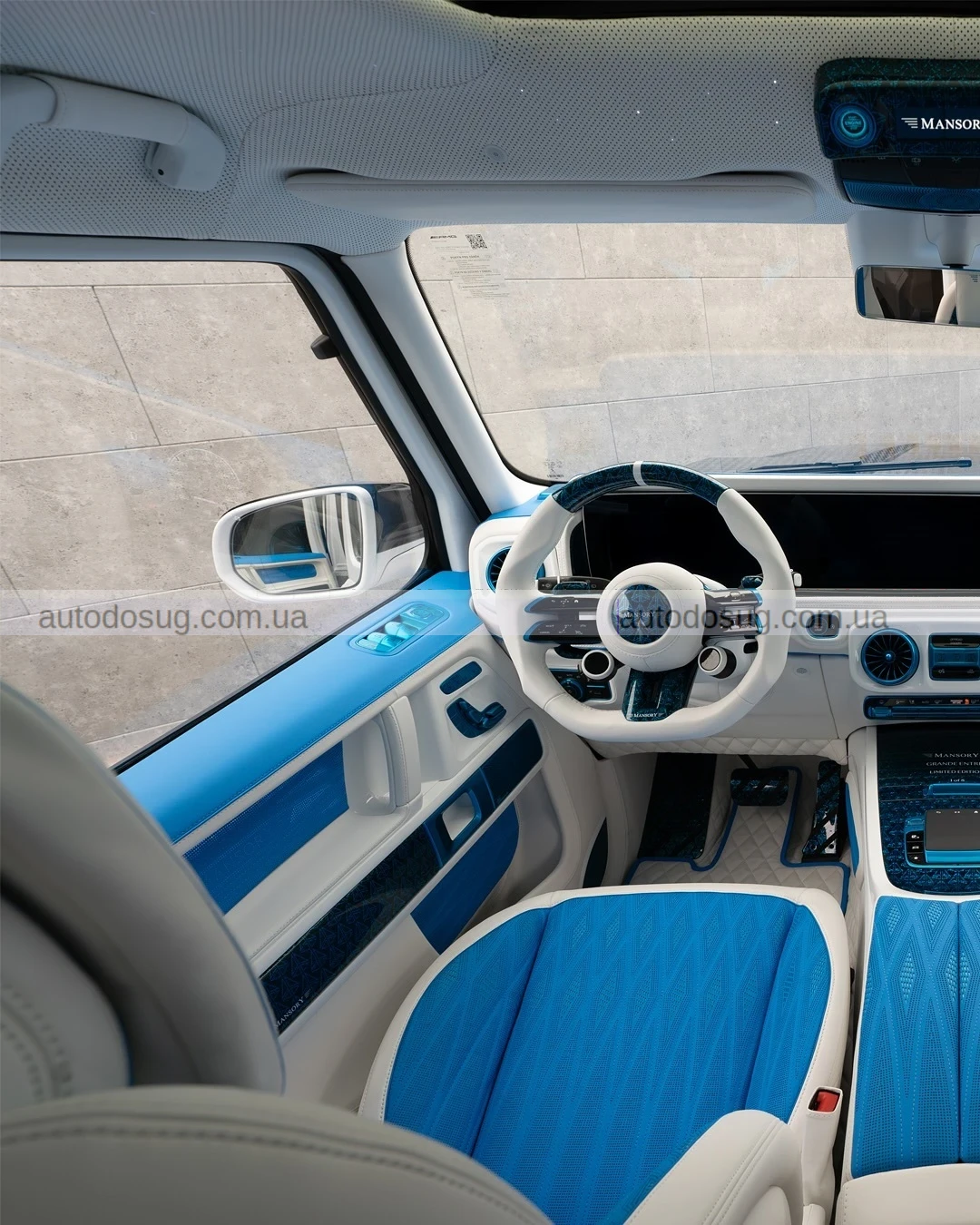 Mansory Grande Entrée - Mercedes G63 з дверима-самогубцями, 820 к.с. та вуглецевим божевіллям