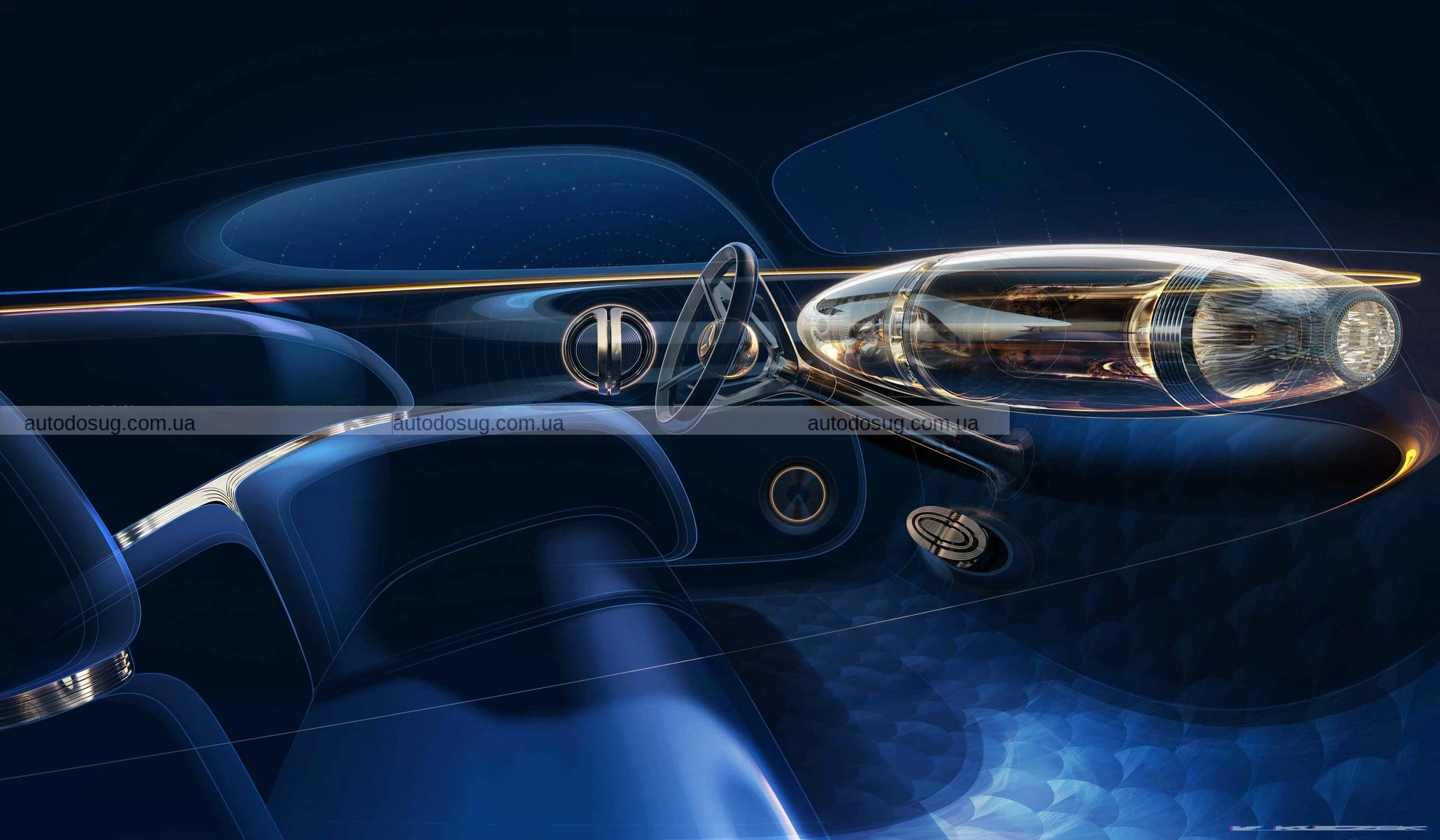 Mercedes Vision Iconic має ретро-дизайн та гігантську решітку