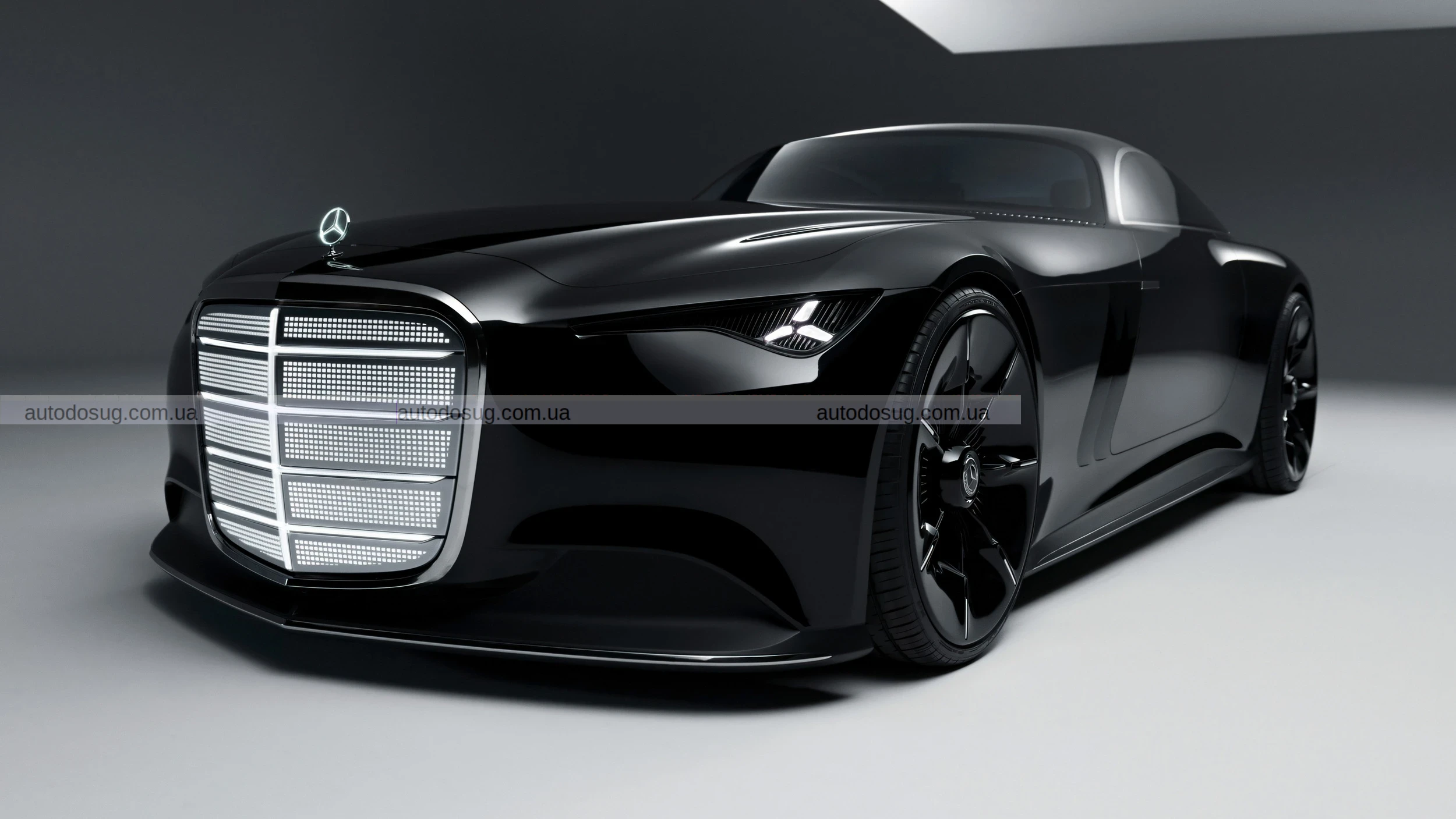 Mercedes Vision Iconic має ретро-дизайн та гігантську решітку