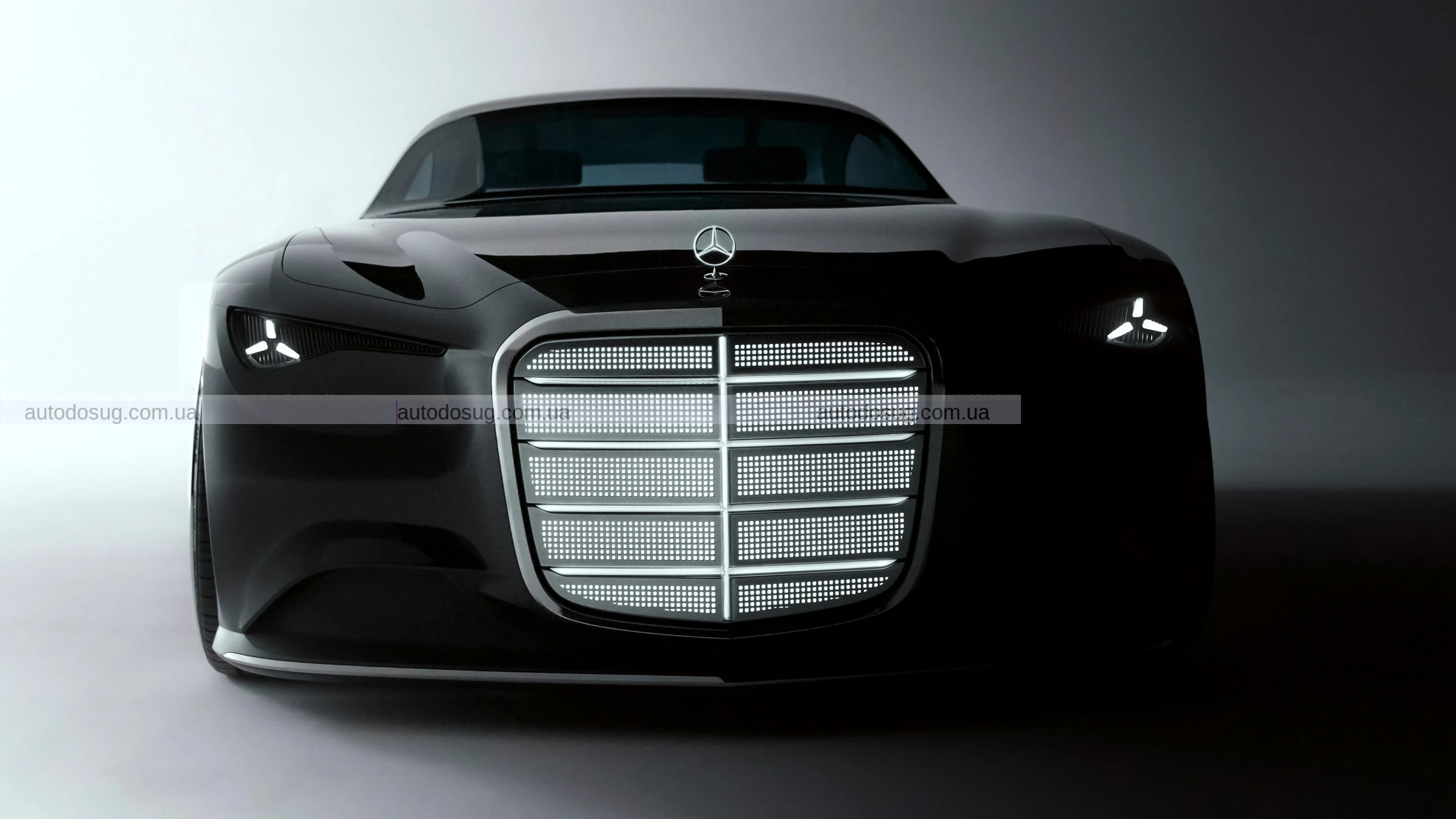 Mercedes Vision Iconic має ретро-дизайн та гігантську решітку