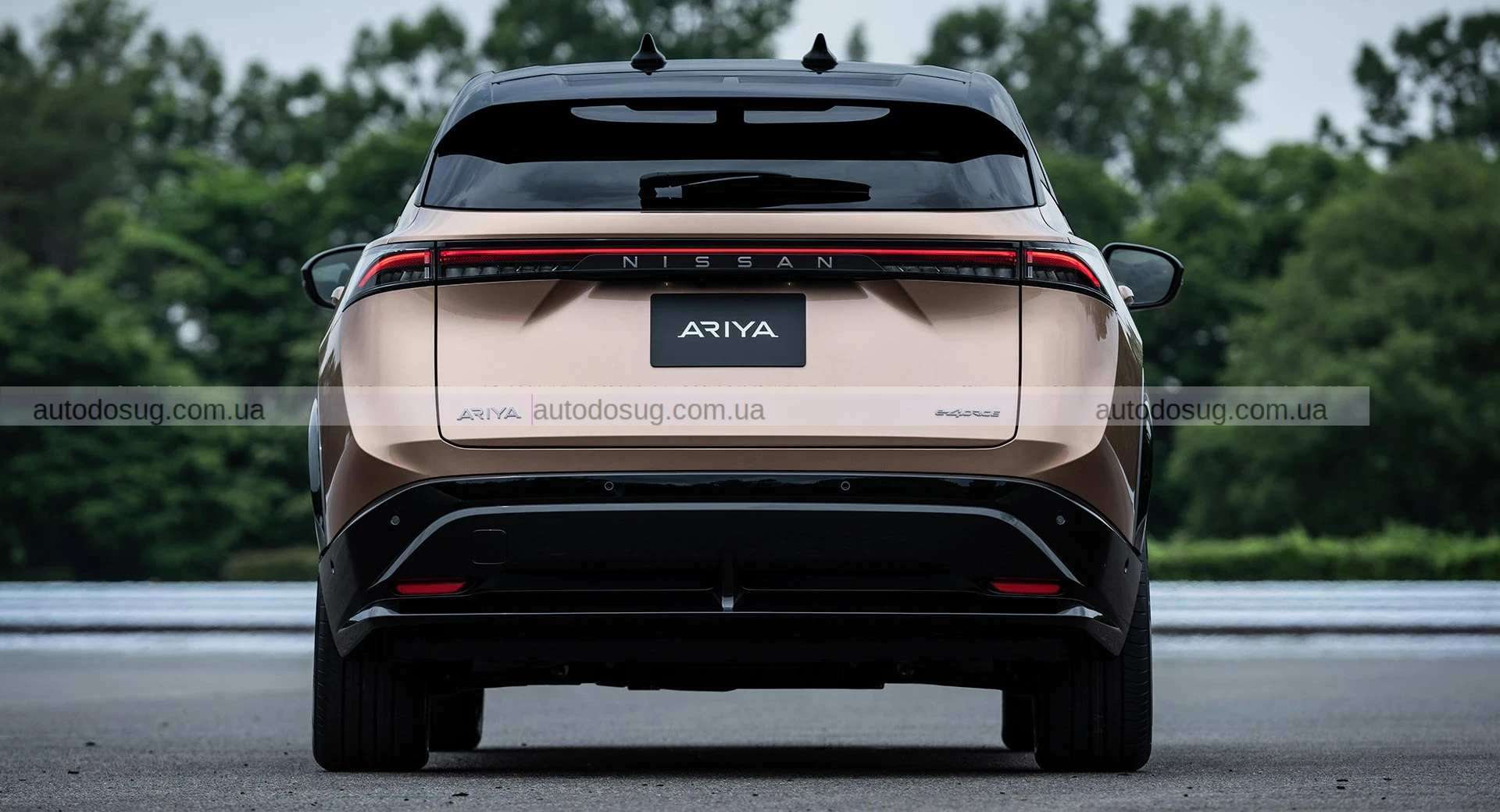 Nissan продемонстрував оновлену Ariya без решітки радіатора