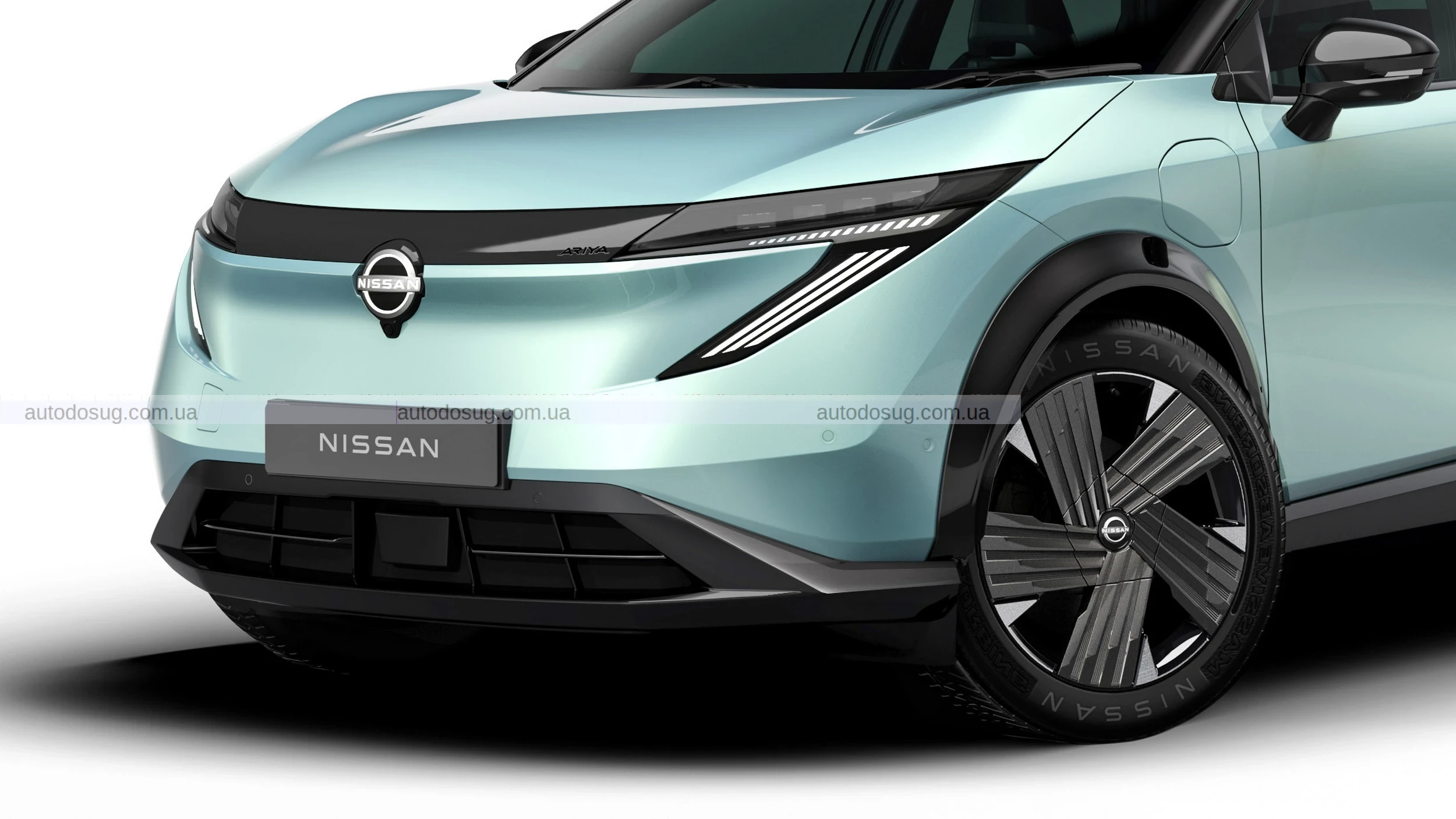 Nissan продемонстрував оновлену Ariya без решітки радіатора