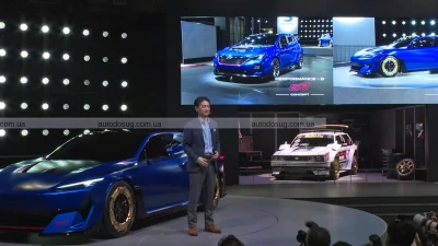 Subaru поєднує бензинову та електричну потужність у двох концептах STI