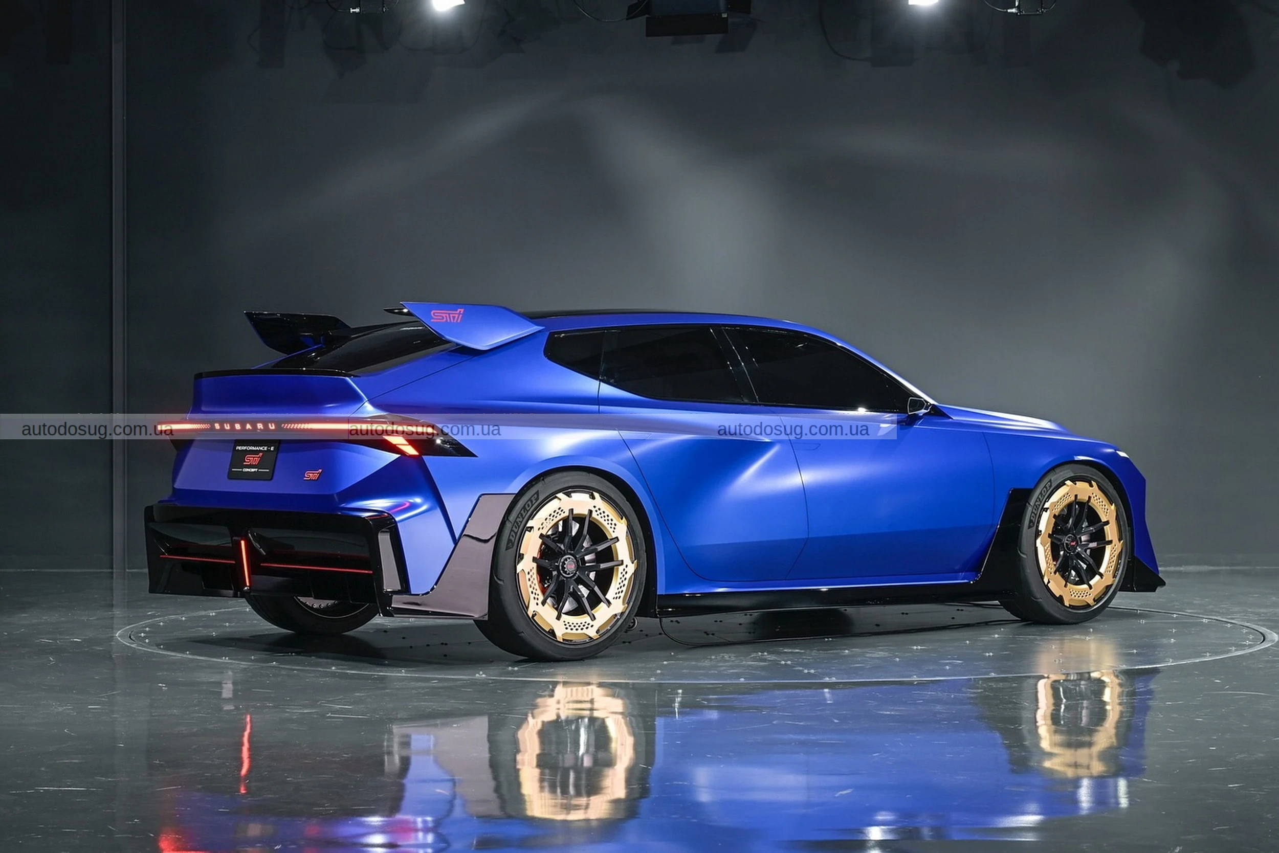 Subaru поєднує бензинову та електричну потужність у двох концептах STI