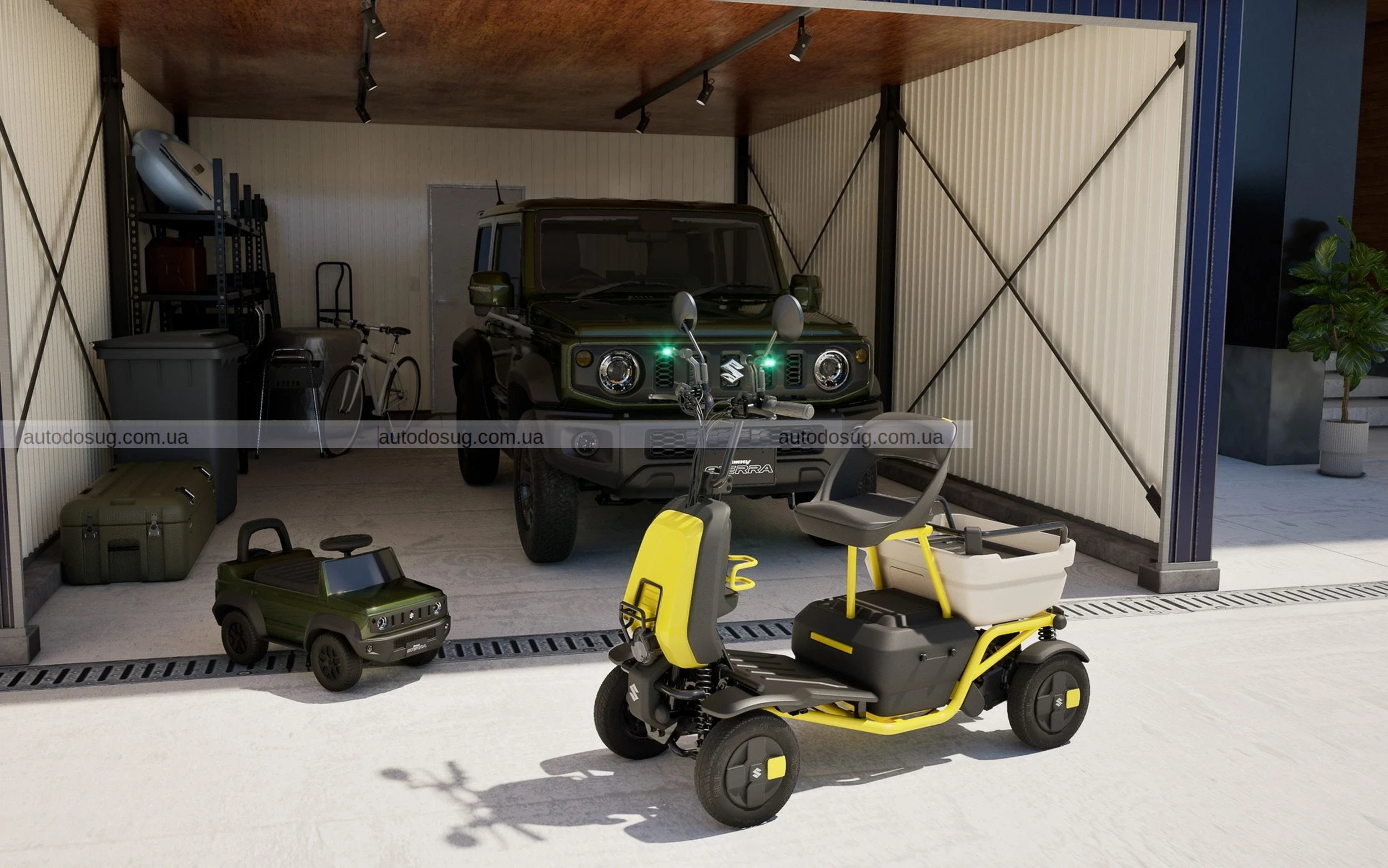 Від роботів до електромобілів, програма Suzuki на Токійському автосалоні має все