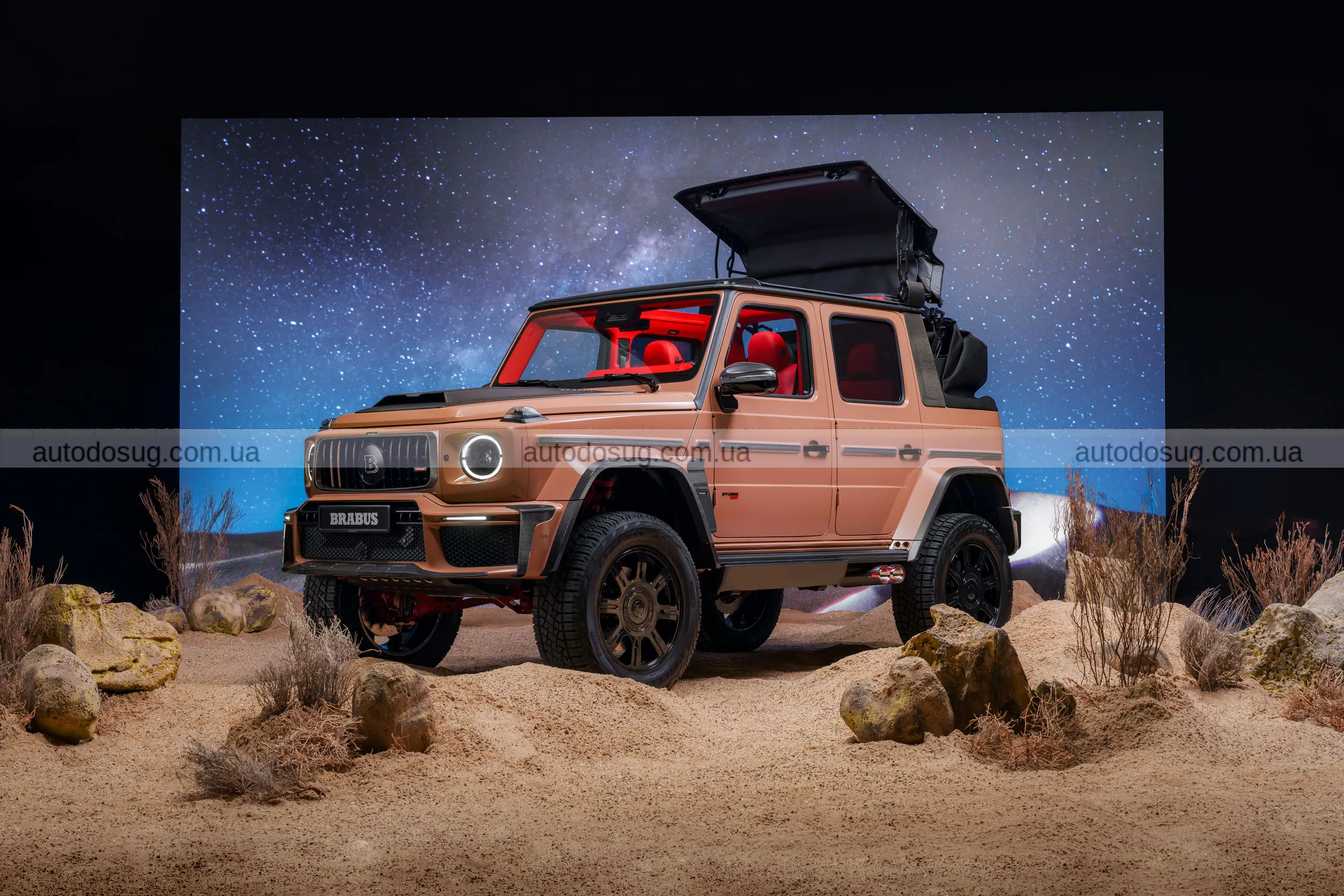 Brabus перетворює G-Class на ексклюзивний кабріолет 800 XL за мільйон доларів