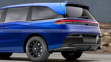 Фейсліфтінг Honda Odyssey уявлений зі стилем Prelude