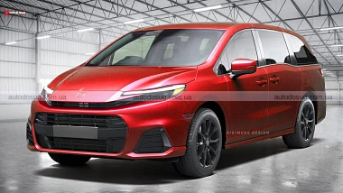 Фейсліфтінг Honda Odyssey уявлений зі стилем Prelude