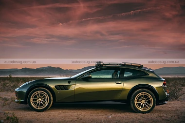 Ferrari GTC4 Lusso перетворили на імпровізований «дакар-спецкар»